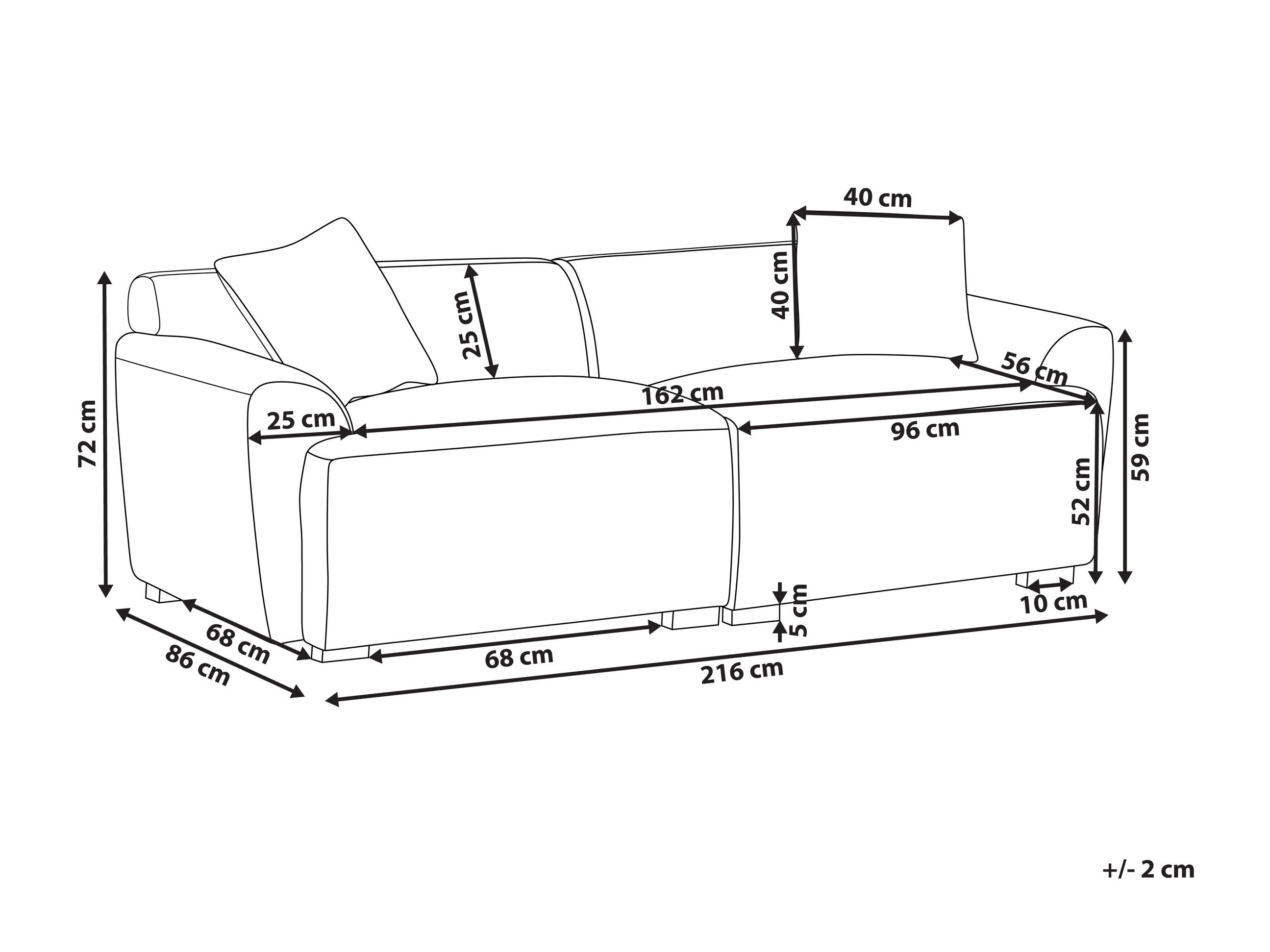 Диван Berwyn 2796 (Серый)