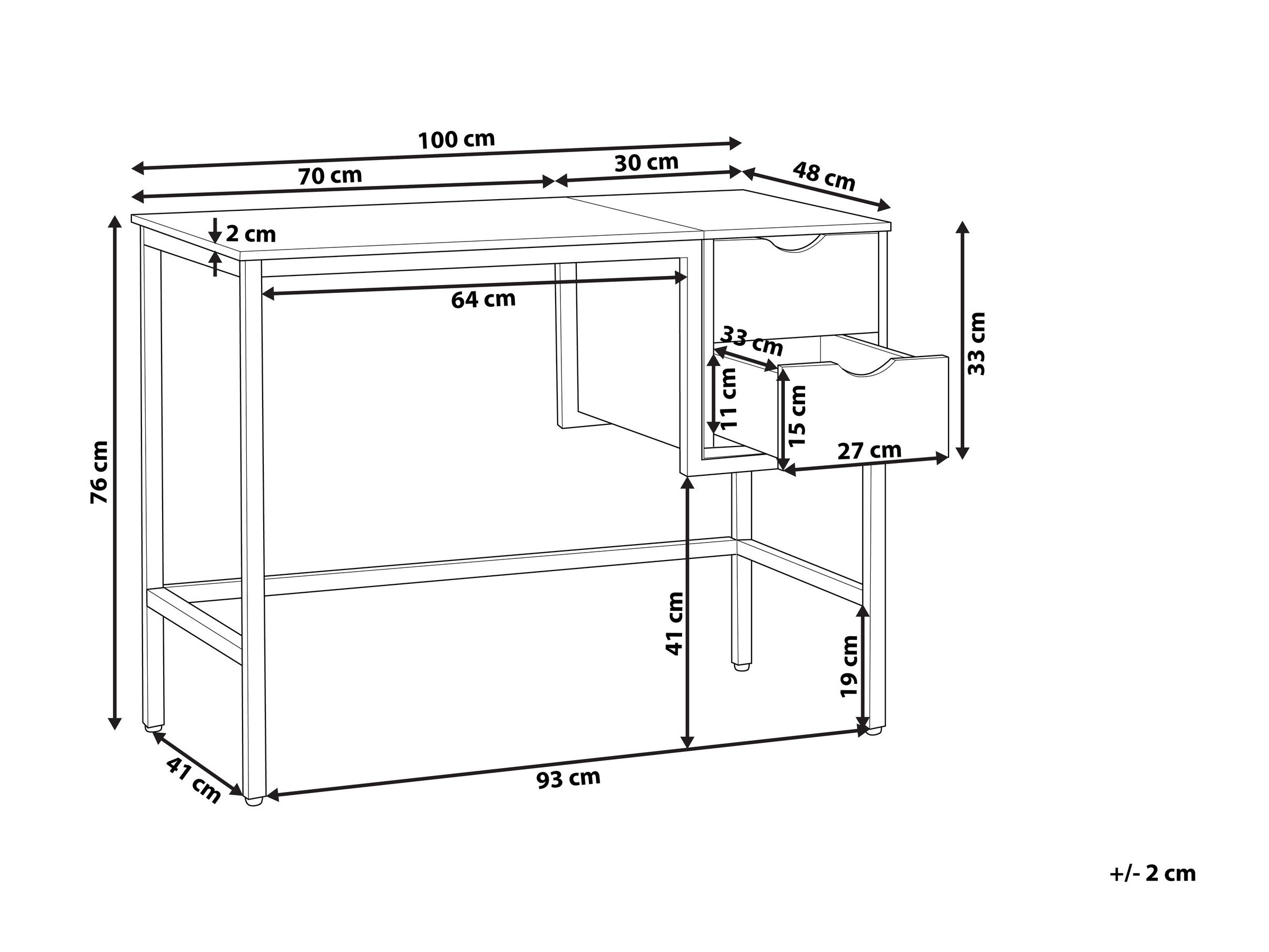 Письменный cтол Berwyn 2793