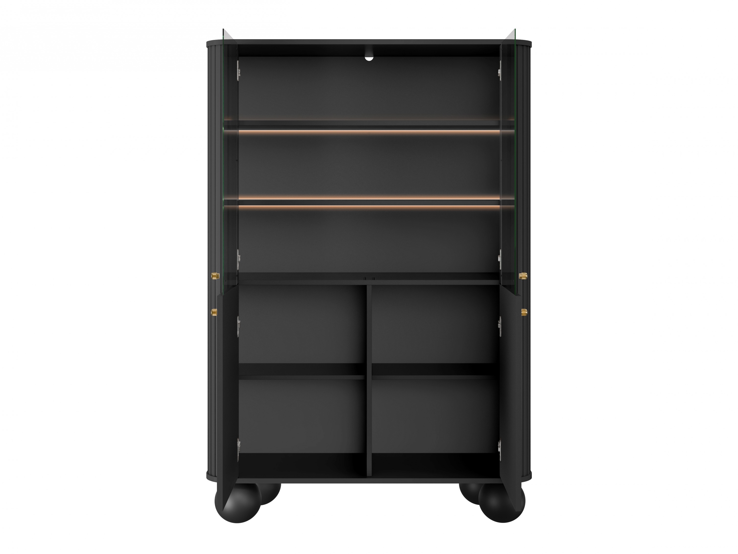 Plaukts Fioveso 105 (Melns)