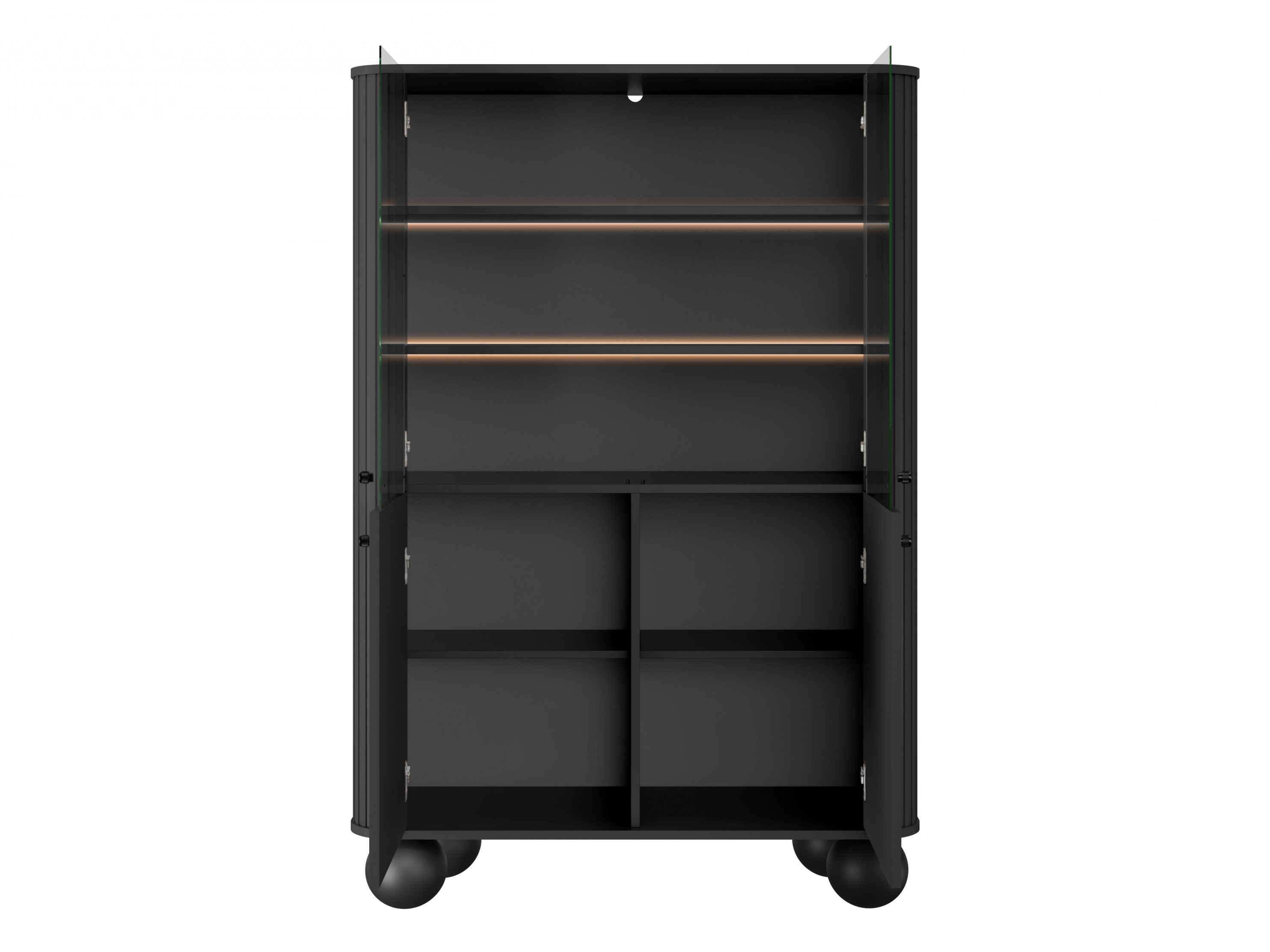 Plaukts Fioveso 105 (Melns)