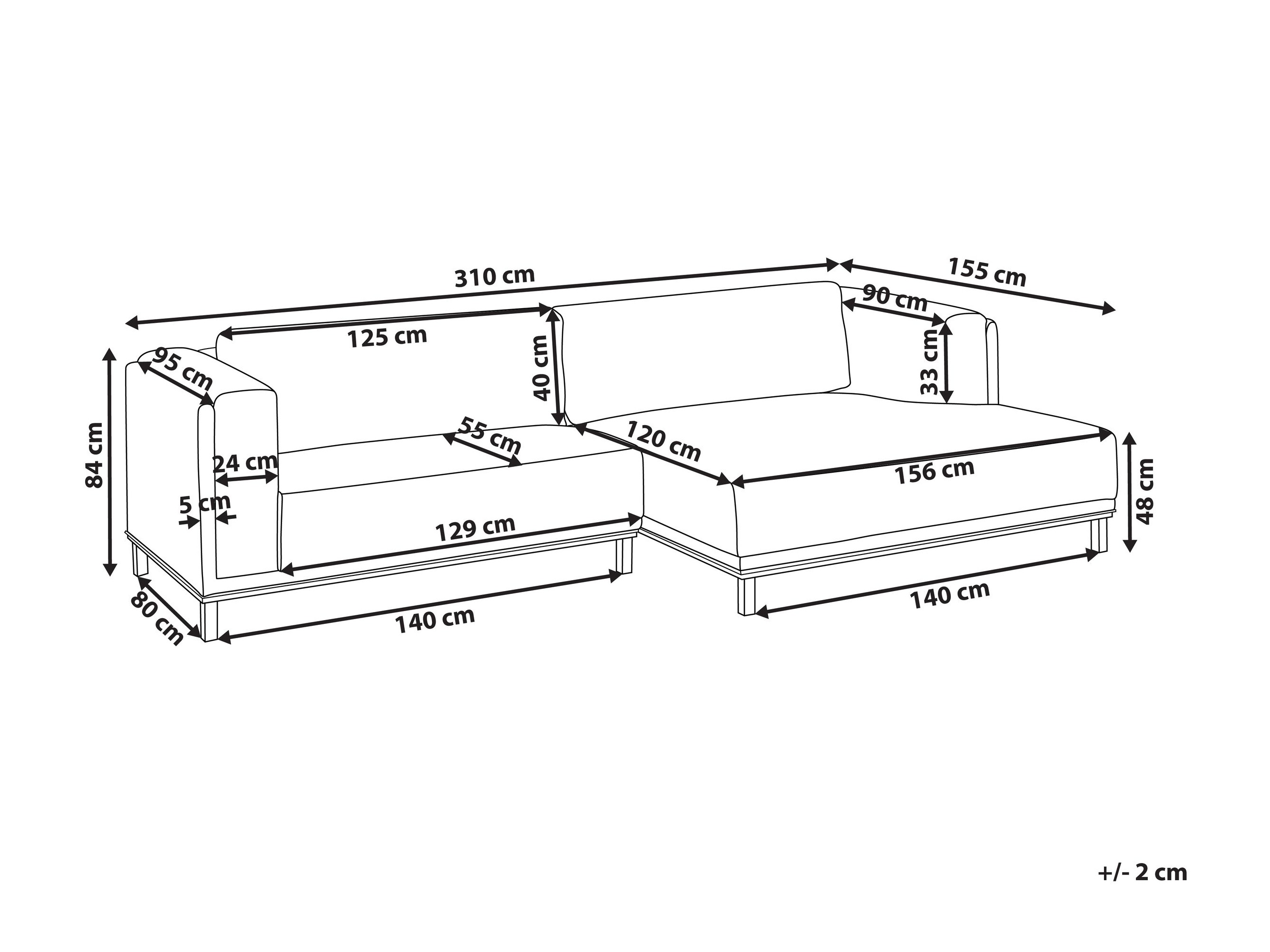 Stūra dīvāns Berwyn 2798 (Zaļš)