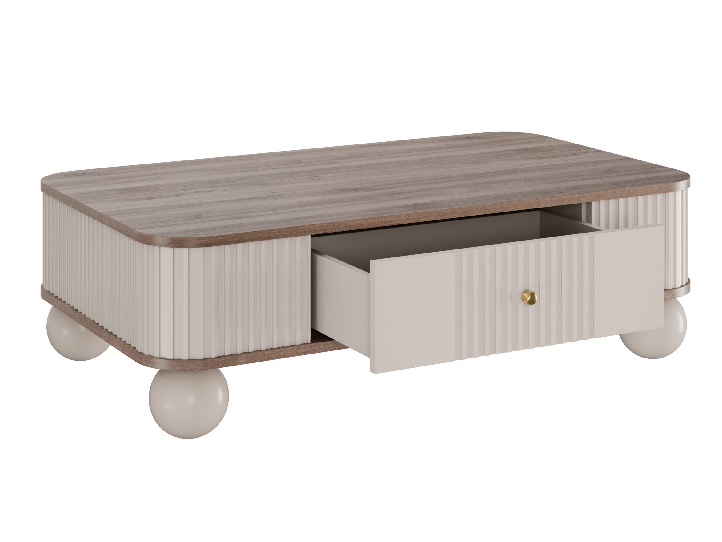 Viesistabas komplekts Fioveso 107 (Kašmirs + Rieksts)