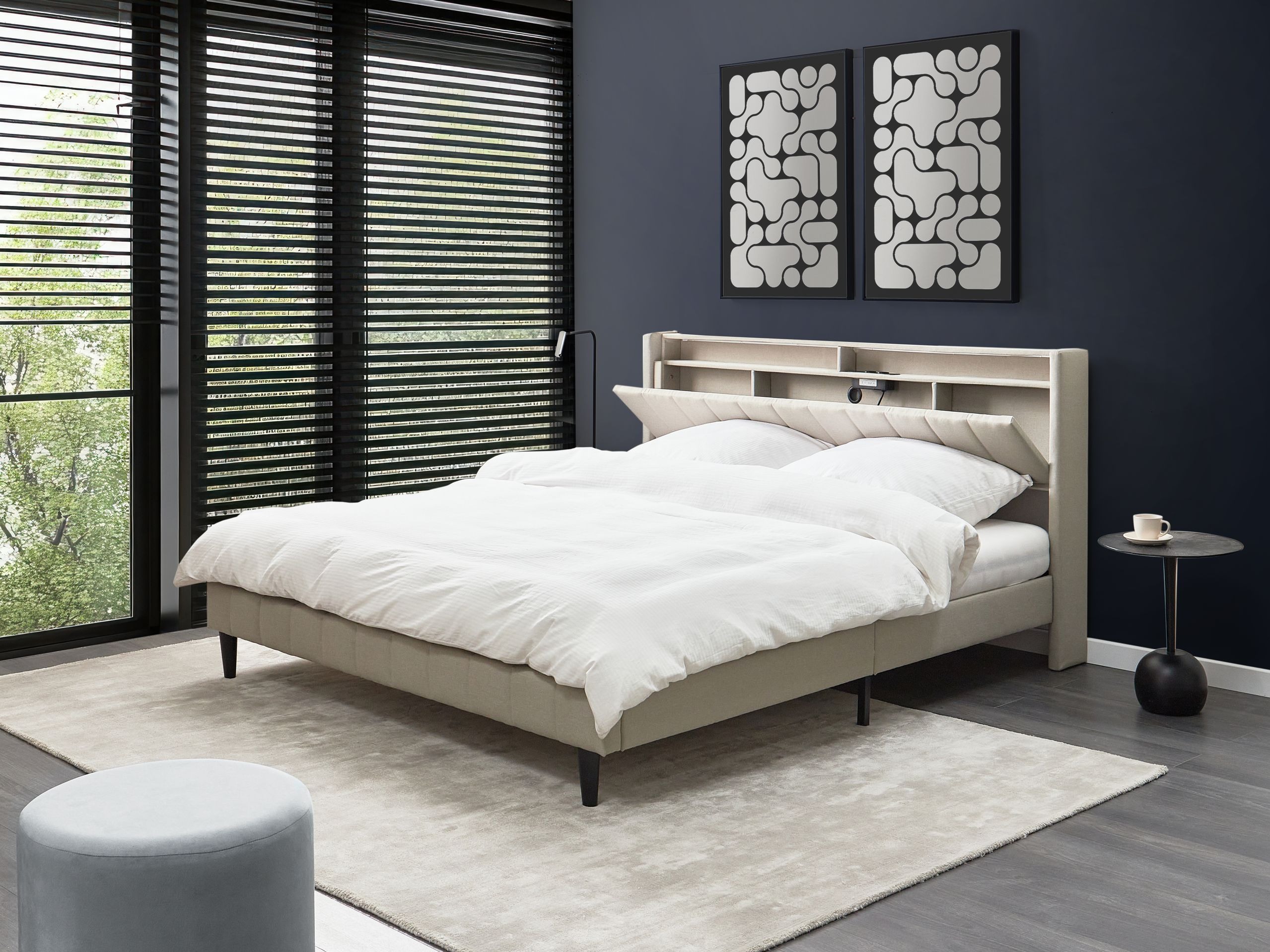 Кровать Berwyn 2804 (Бежевый)