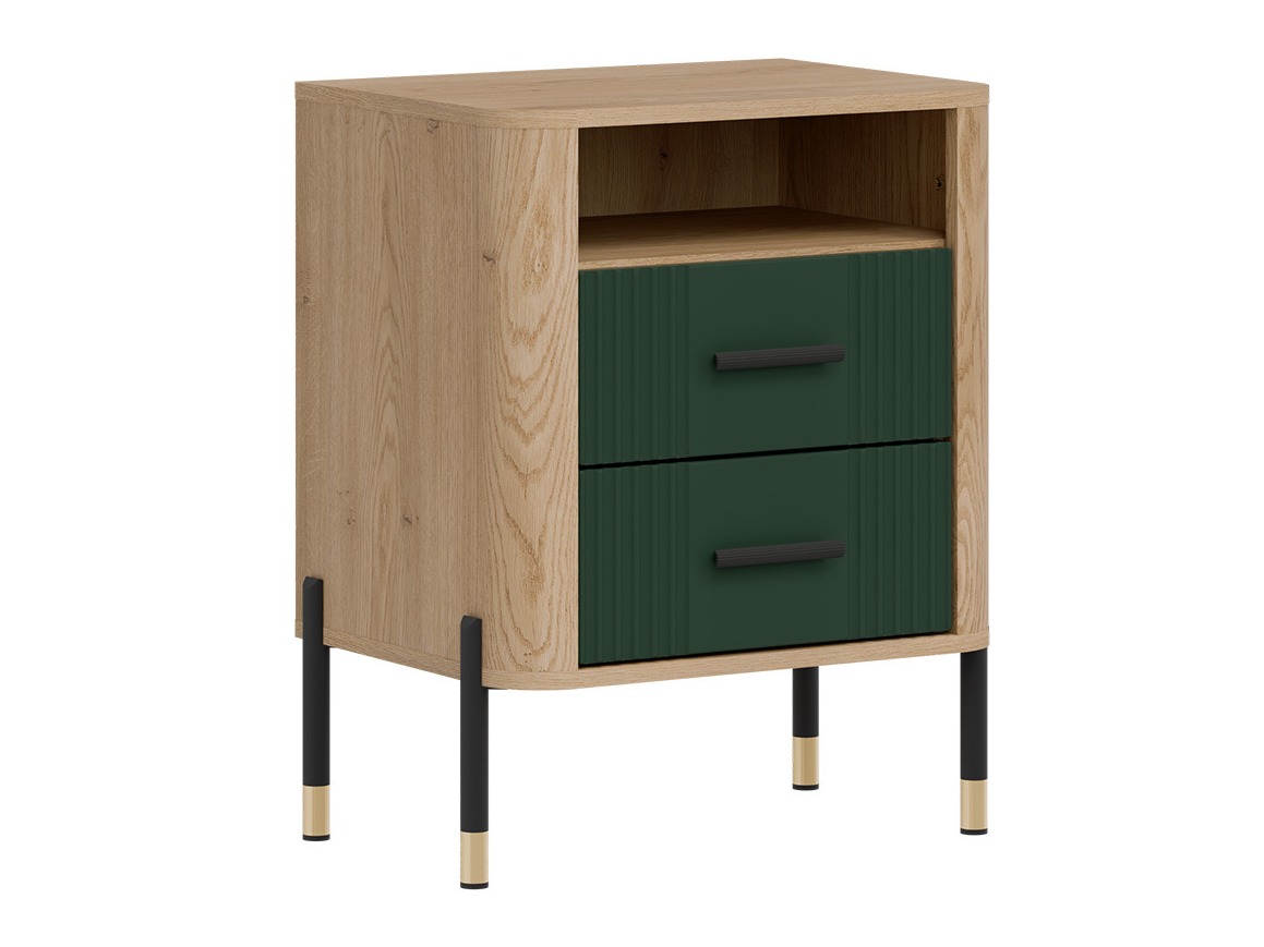 Прикроватная тумбочка Flosora 142 (Зелёный)