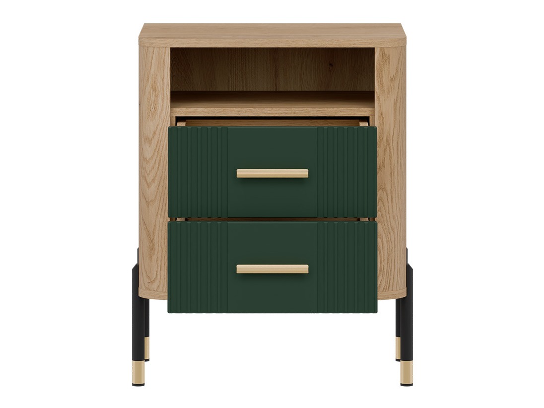 Прикроватная тумбочка Flosora 142 (Зелёный)