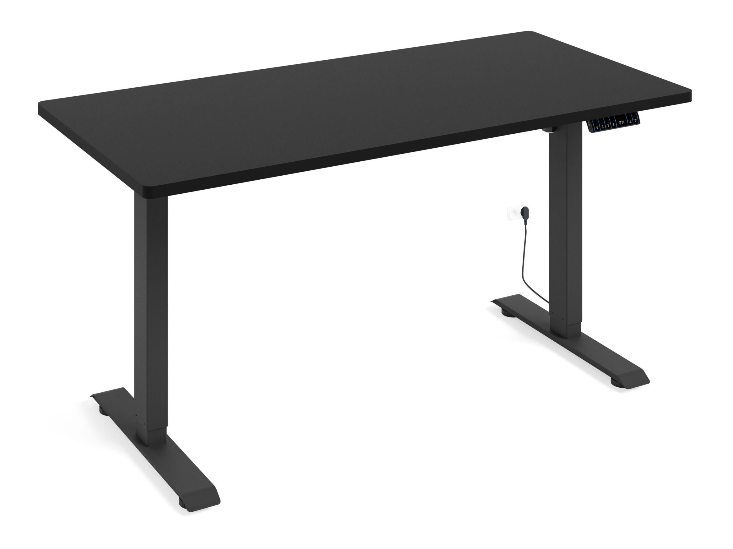 Рабочий стол с регулируемой высотой Buffalo 184 (Чёрный)