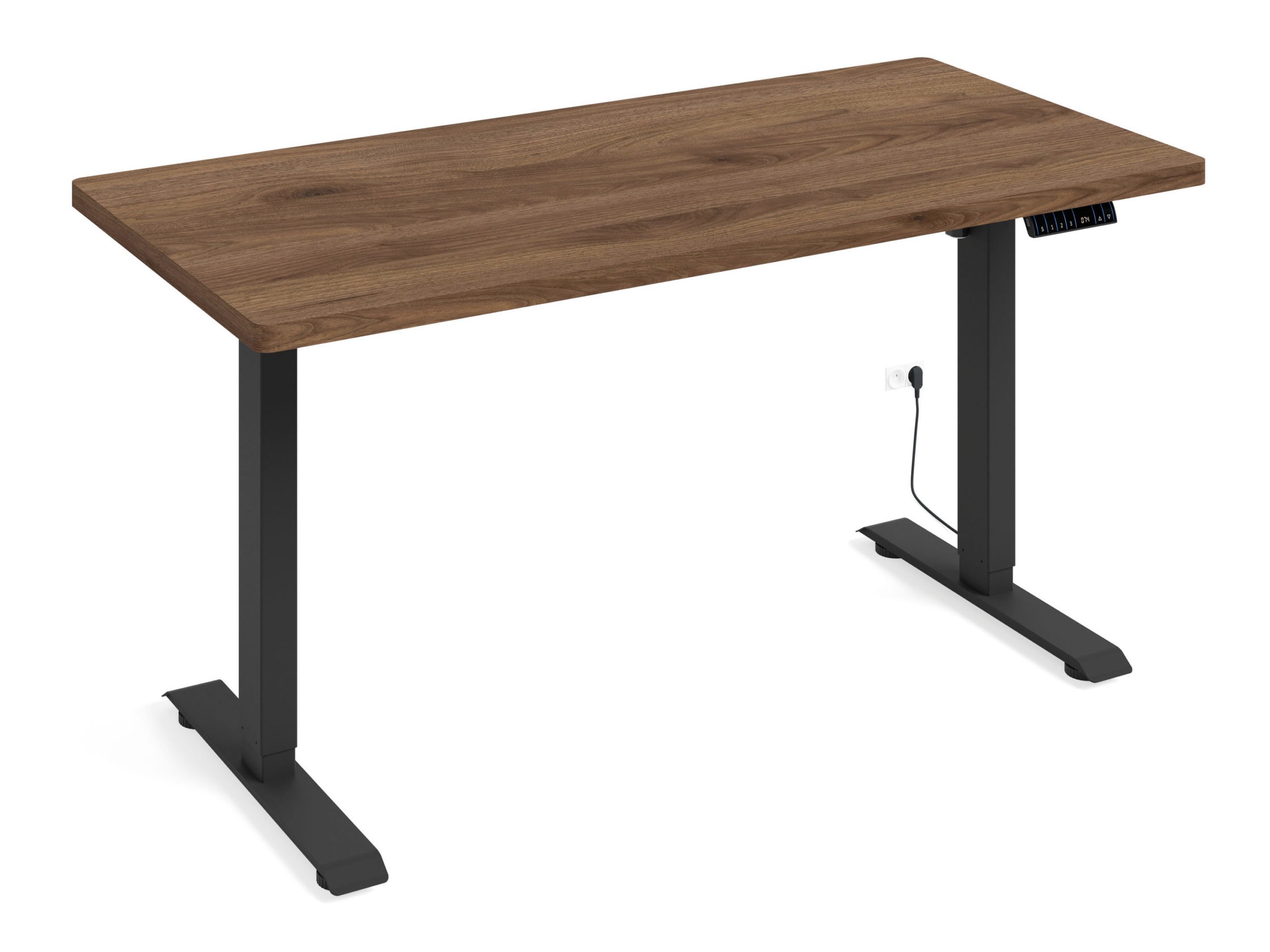 Rakstāmgalds ar regulējamu augstumu Buffalo 184 (Melns)