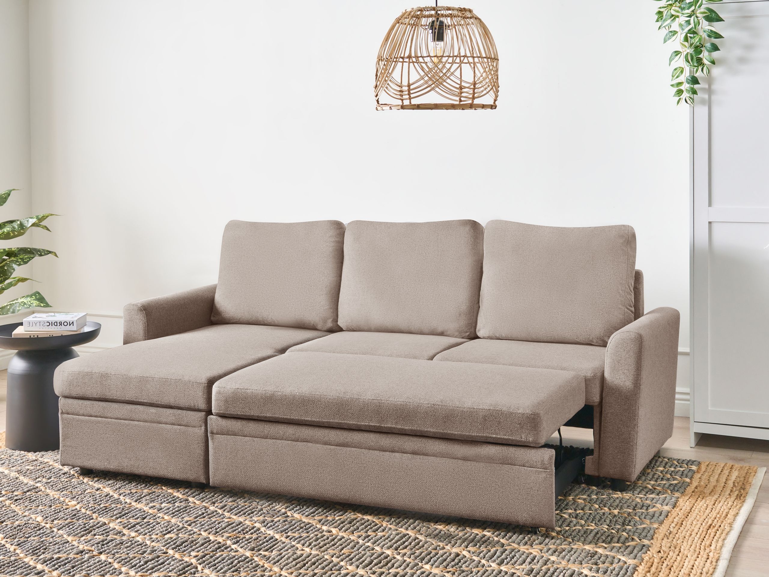 Stūra dīvāns Berwyn 2805 (Gaiši brūns)