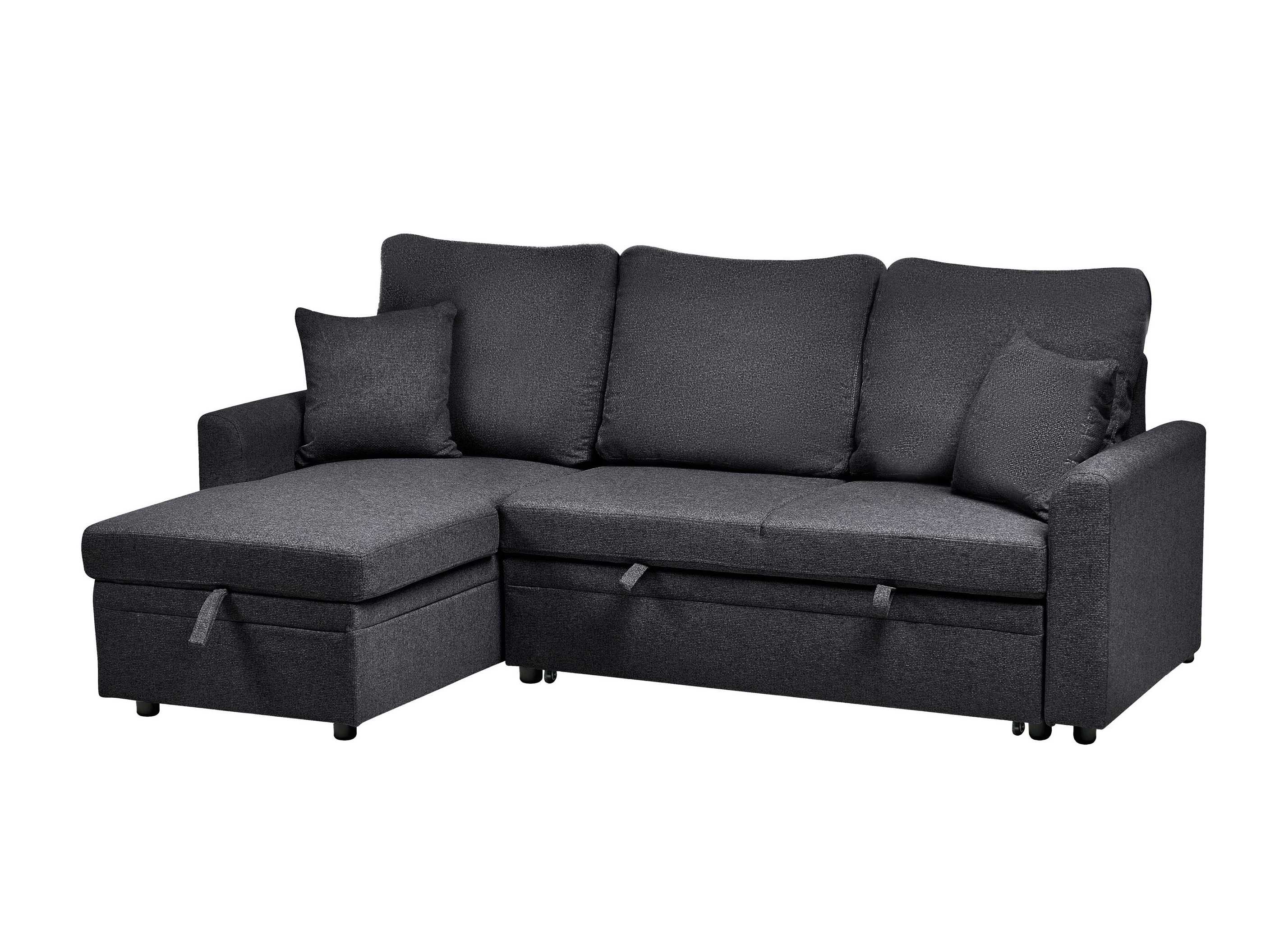 Stūra dīvāns Berwyn 2805 (Melns)