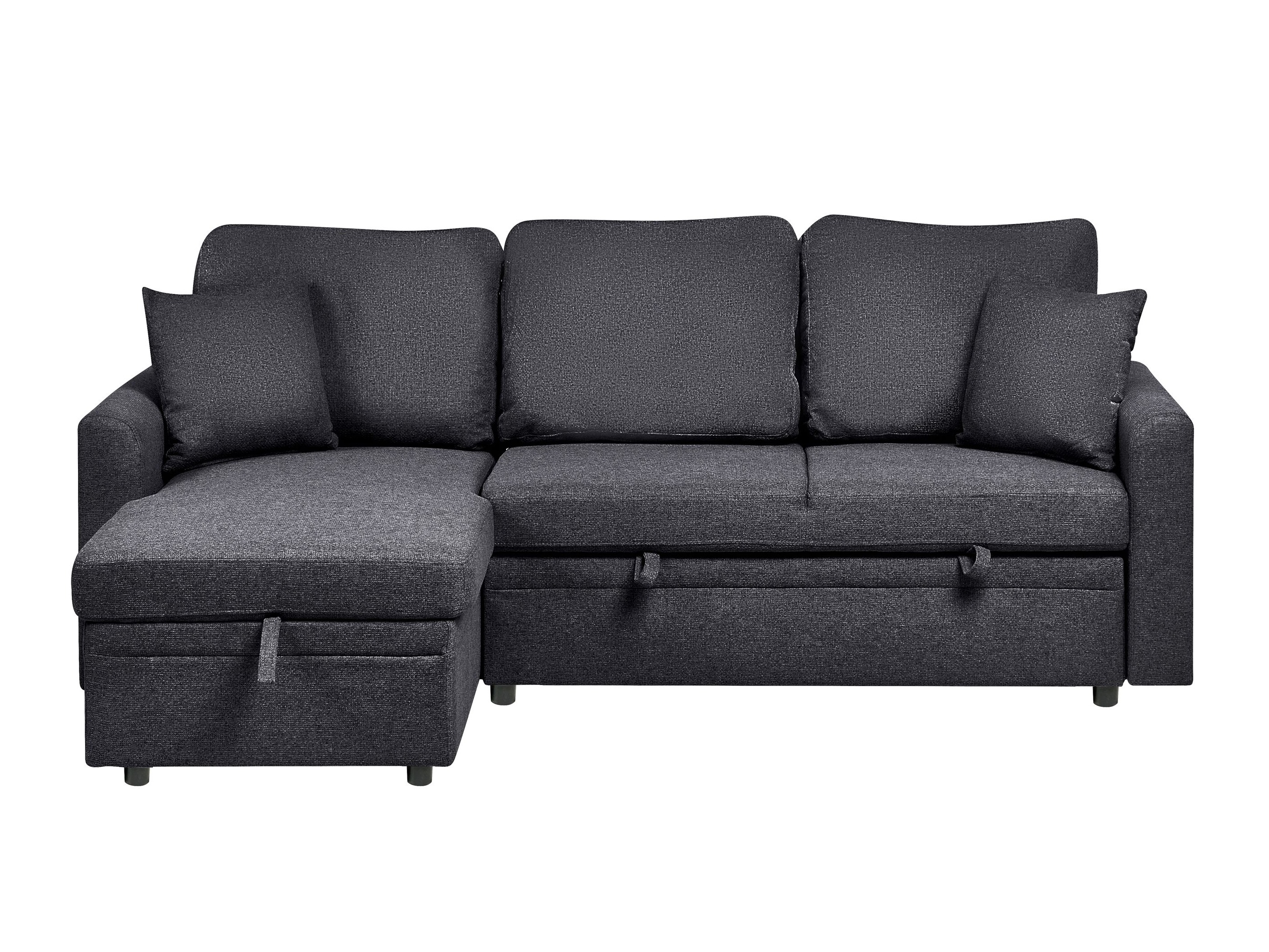 Stūra dīvāns Berwyn 2805 (Melns)