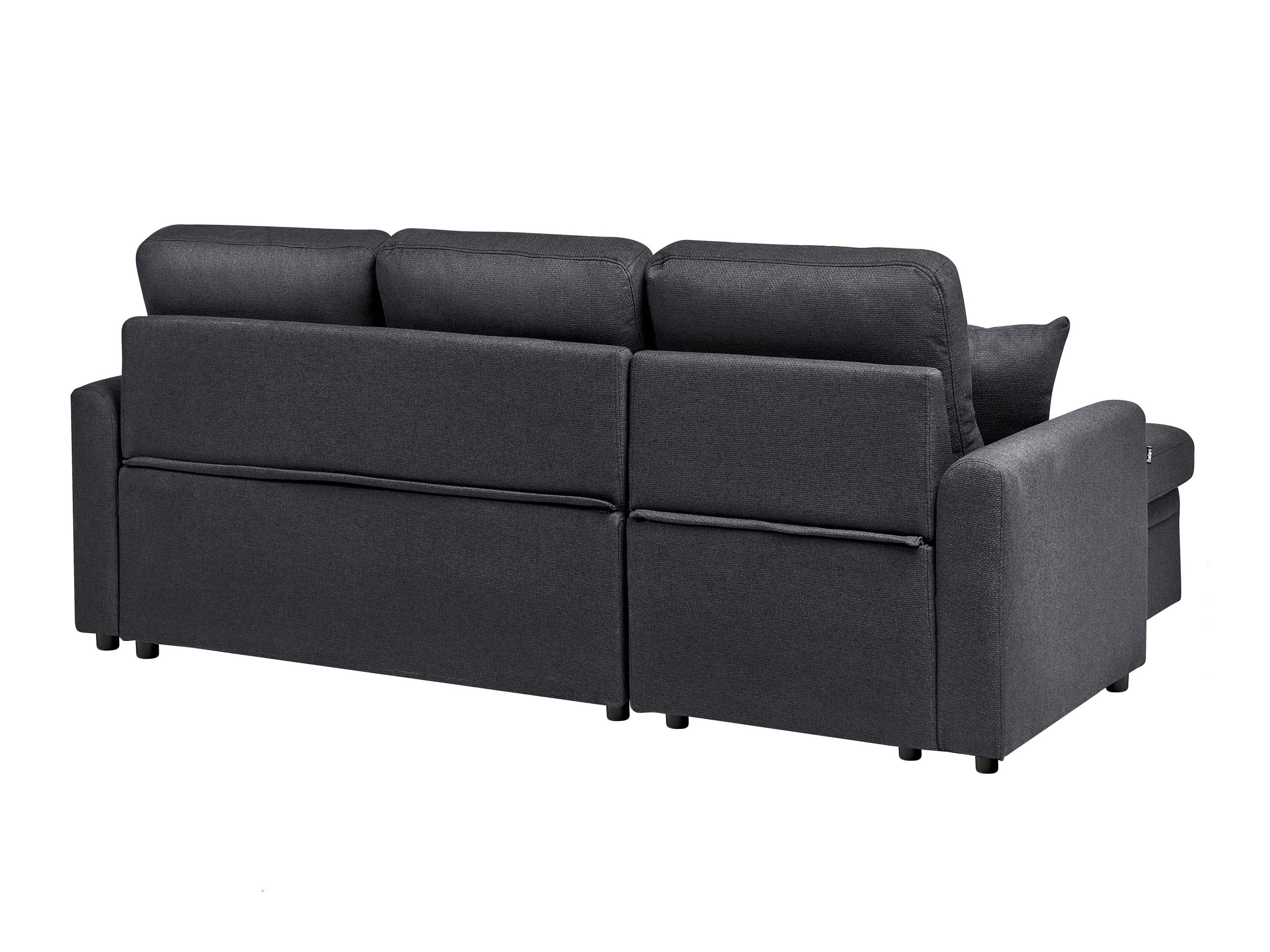 Stūra dīvāns Berwyn 2805 (Melns)