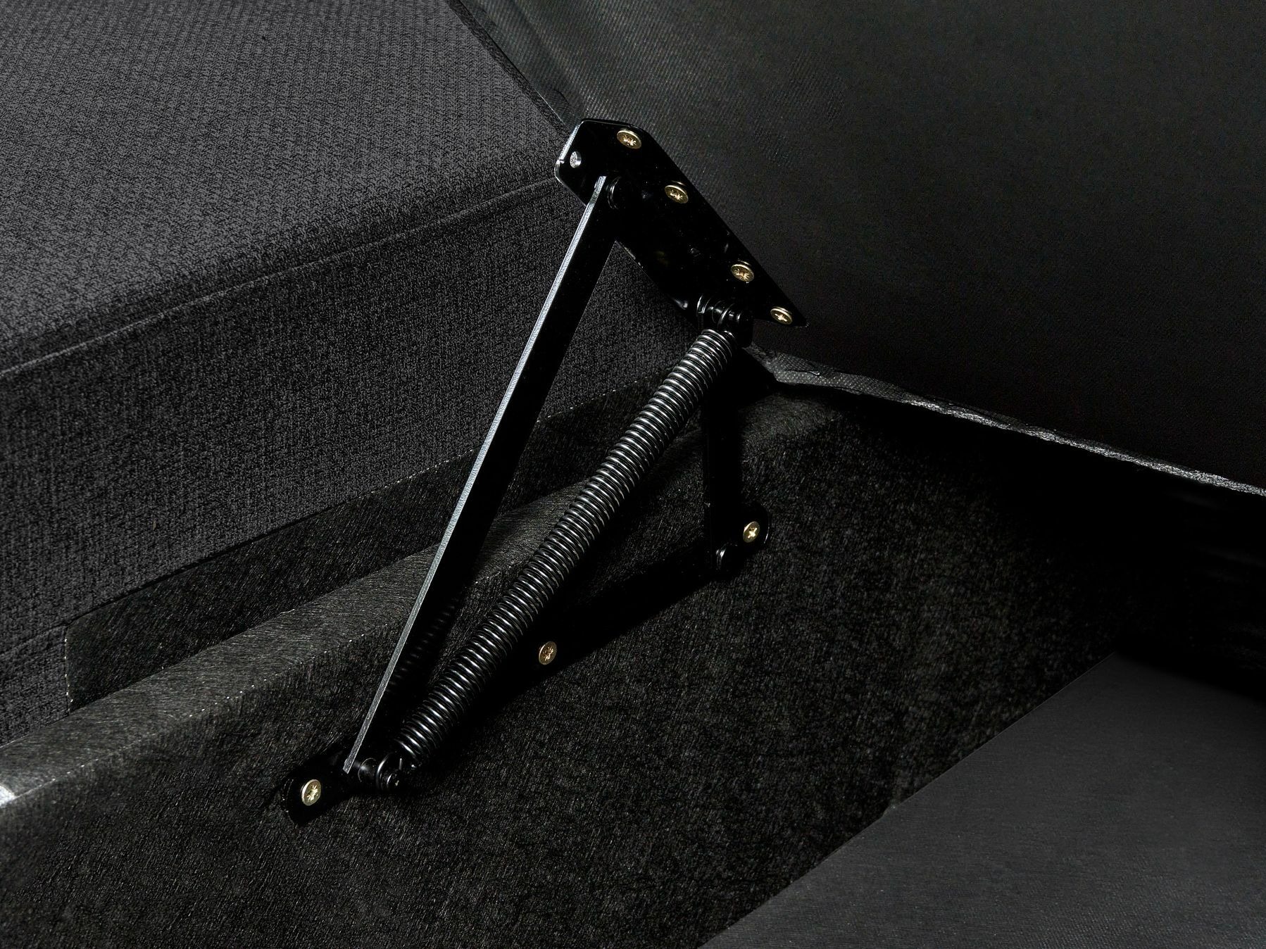 Stūra dīvāns Berwyn 2805 (Melns)