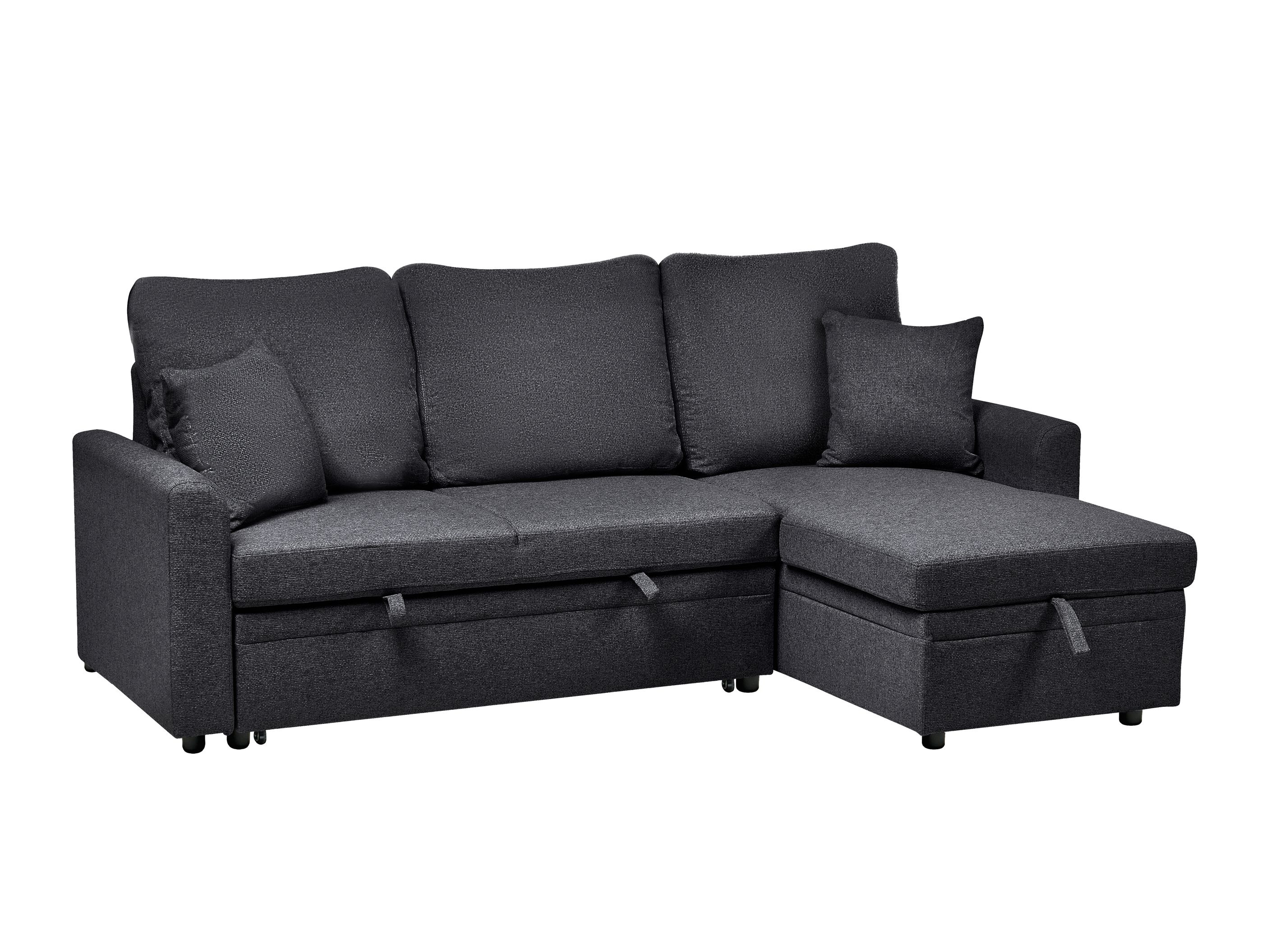 Stūra dīvāns Berwyn 2805 (Melns)