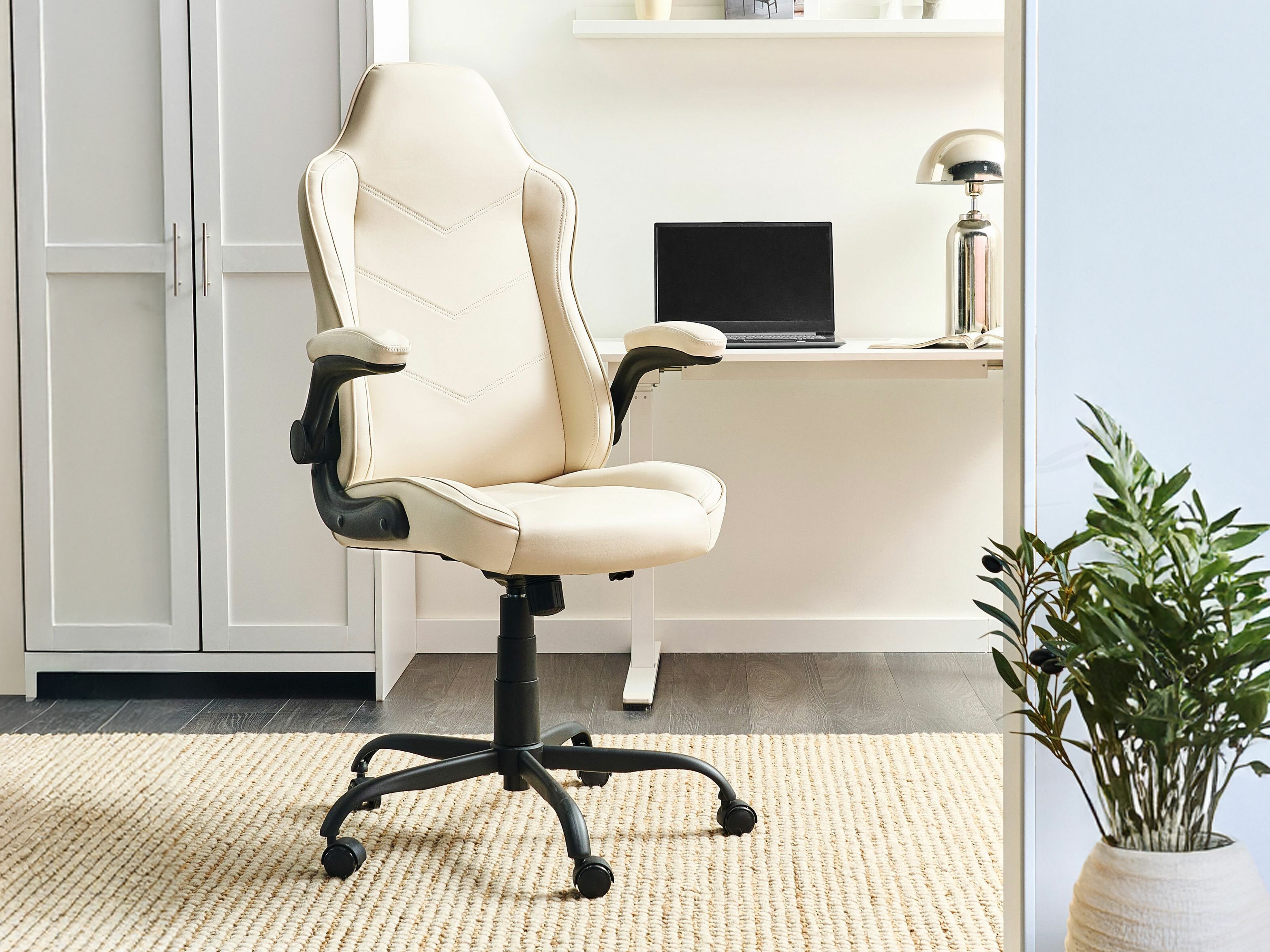 Biroja krēsls Berwyn 2766 (Krēms)