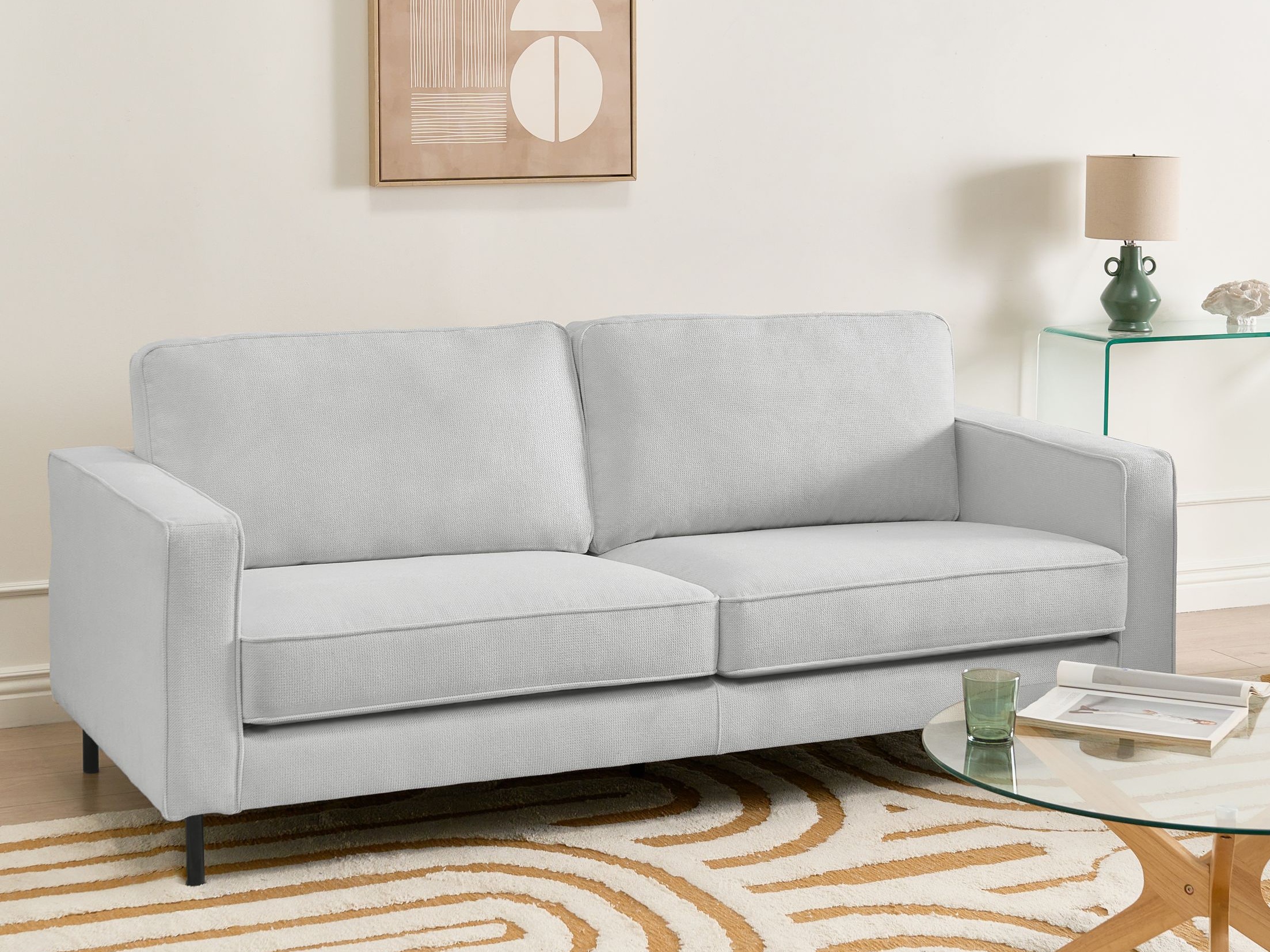 Dīvāns Berwyn 764 (Gaiši pelēks)