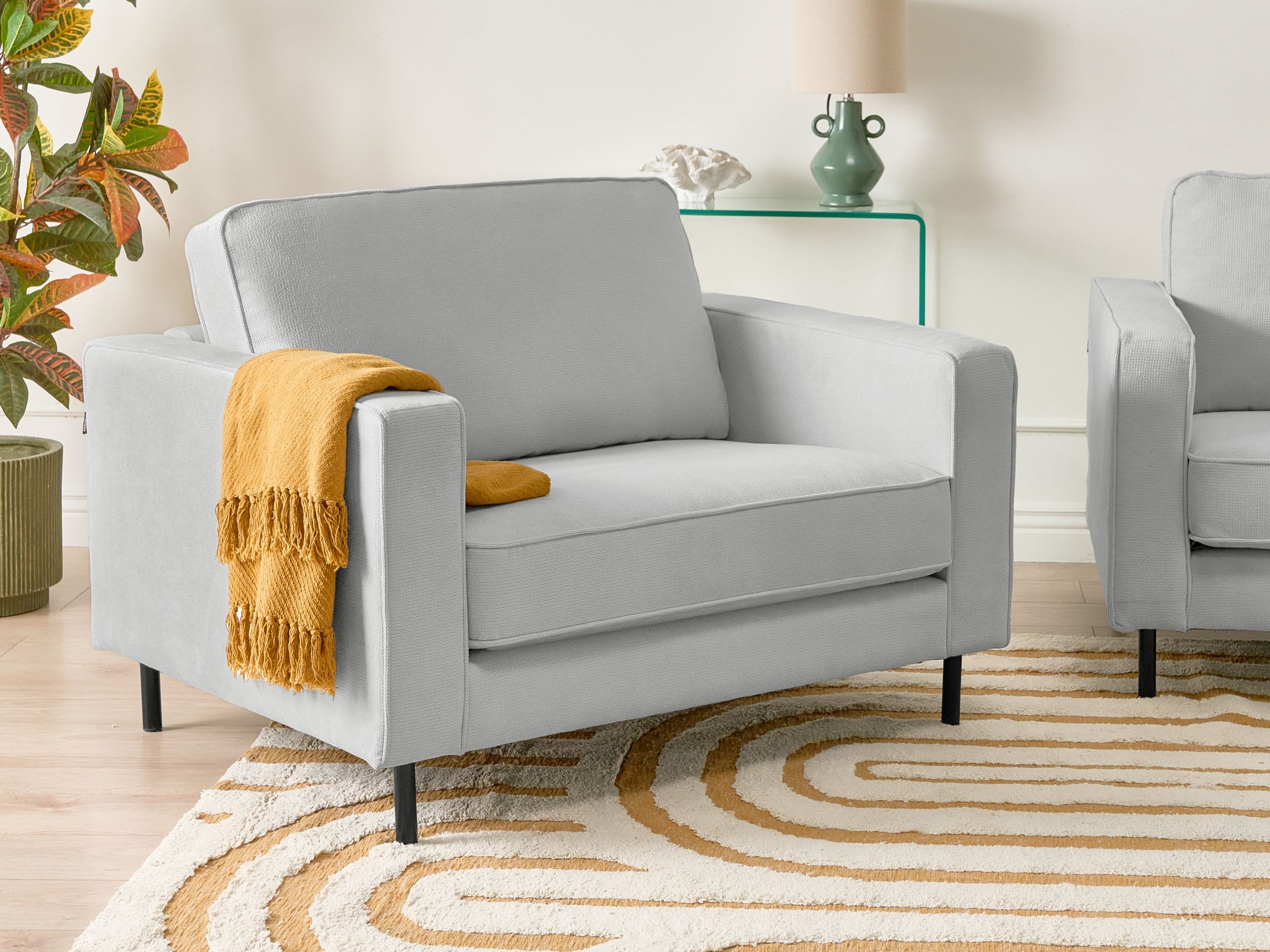 Кресло Berwyn 766 (Светло-серый)