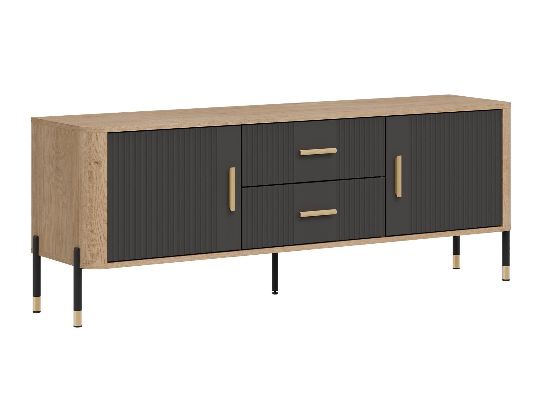 Viesistabas komplekts Flosora 147 (Antracīts)