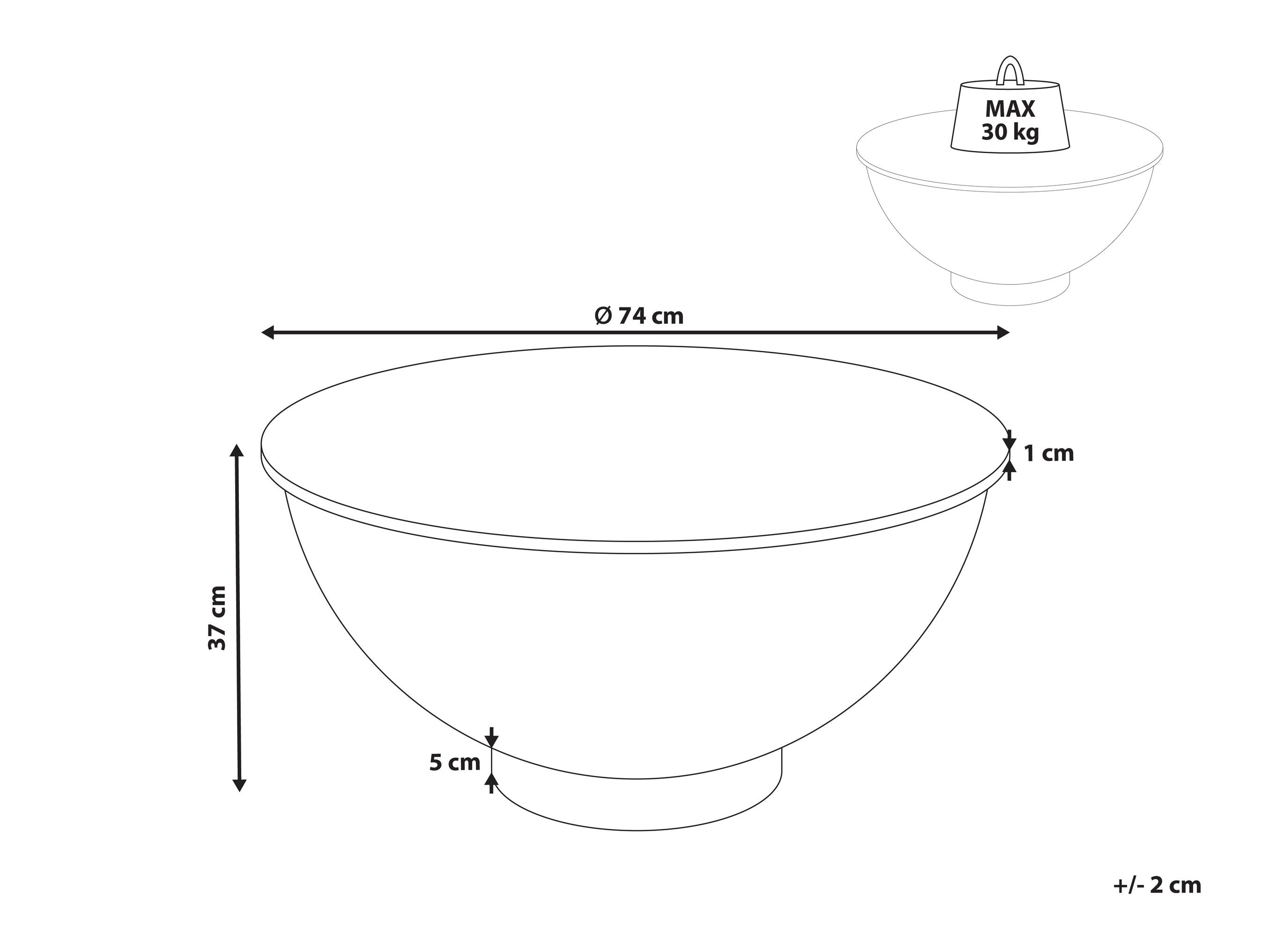 Žurnālu galdiņš Berwyn 2809