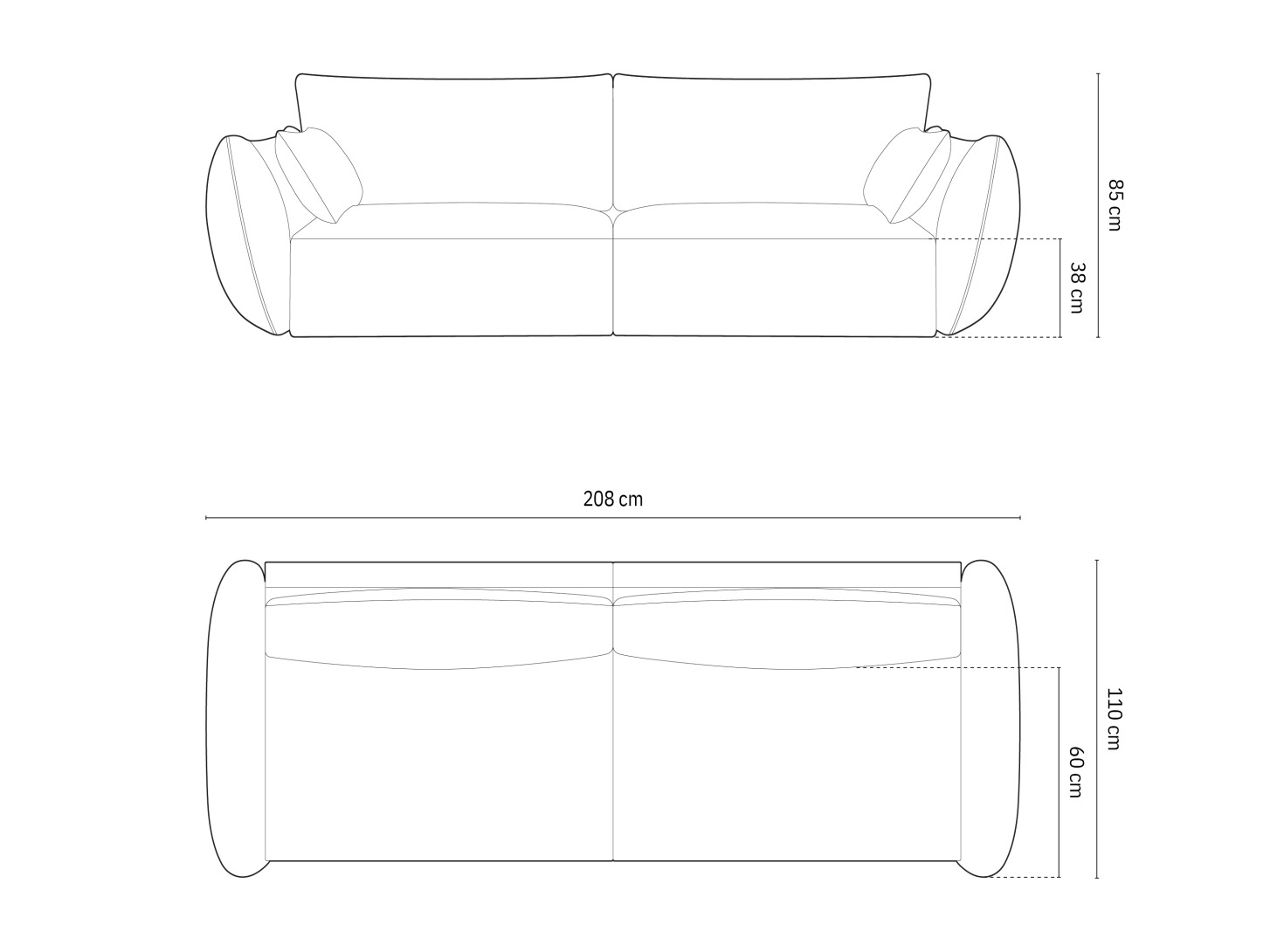 Диван Delflou 101 (Over The Horizon 85)