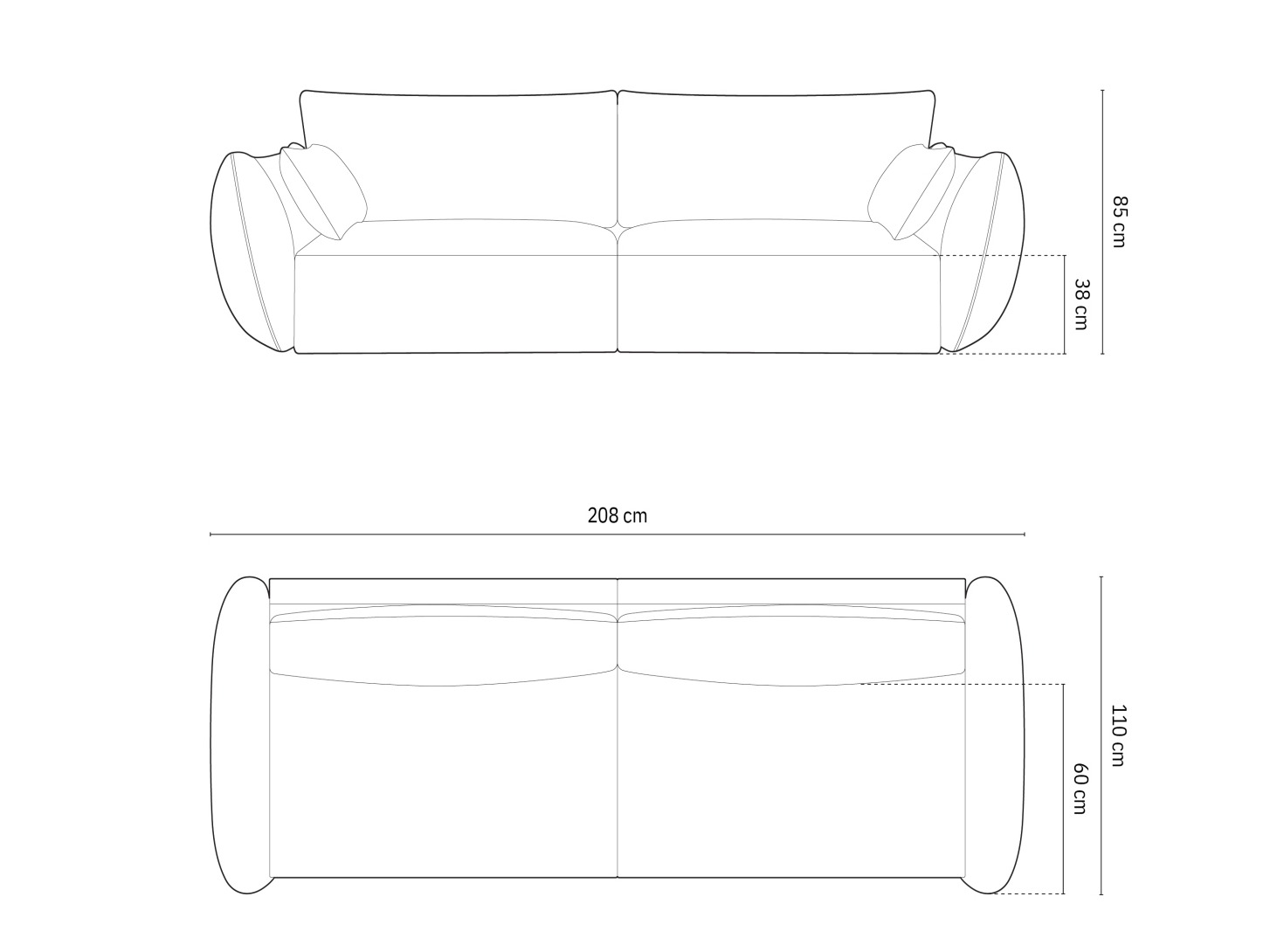 Dīvāns Delflou 101 (Over The Horizon 38)