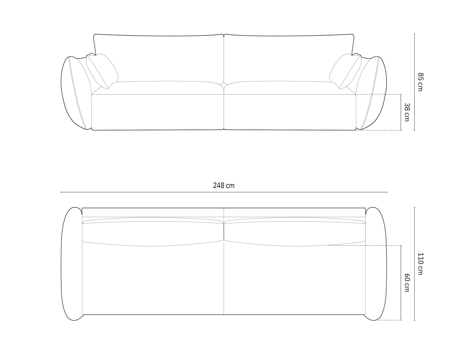 Dīvāns Delflou 102 (Over The Horizon 03)