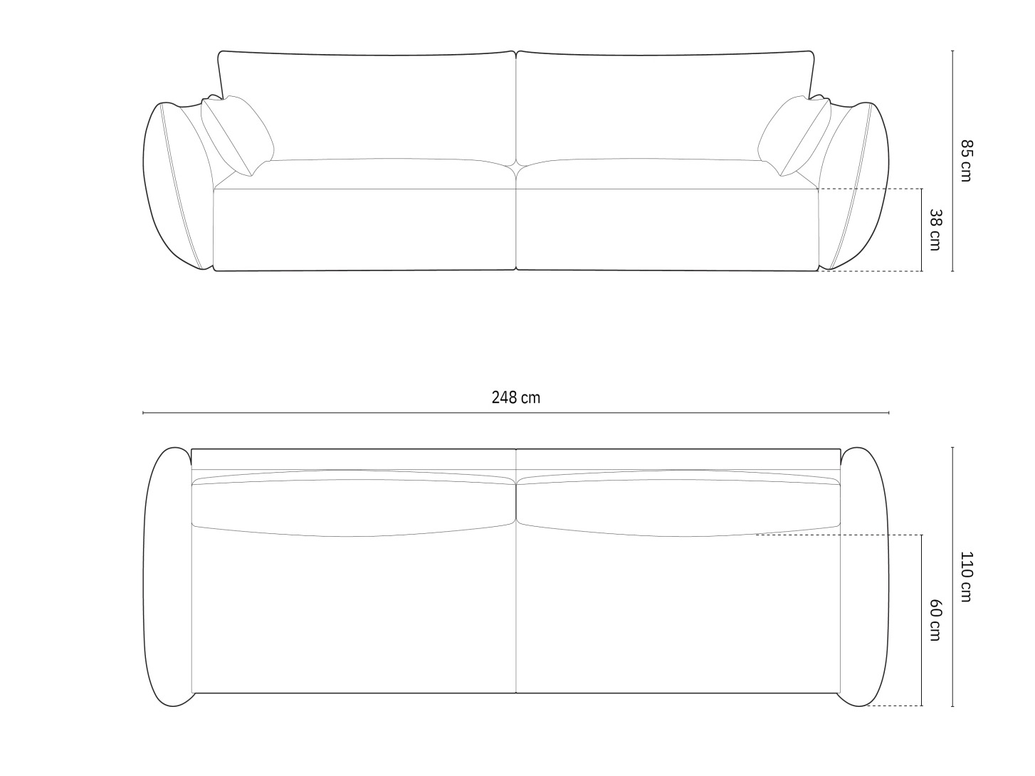 Dīvāns Delflou 102 (Over The Horizon 78)