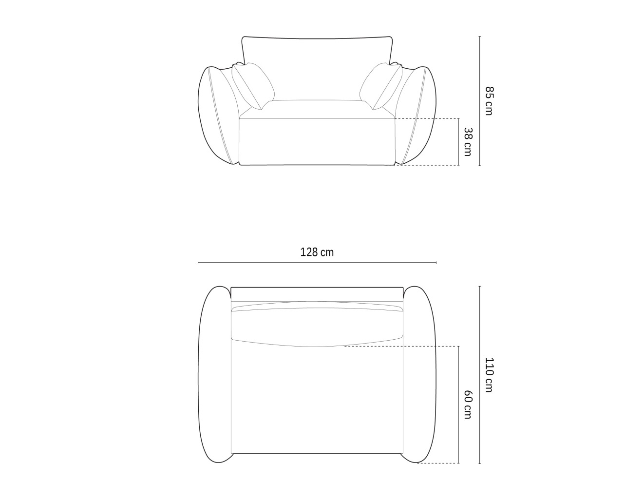 Кресло Delflou 103 (Over The Horizon 97)