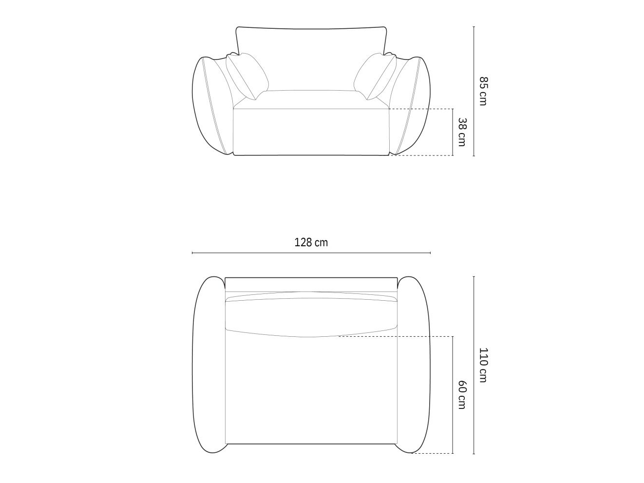 Krēsls Delflou 103 (Bluvel 10)