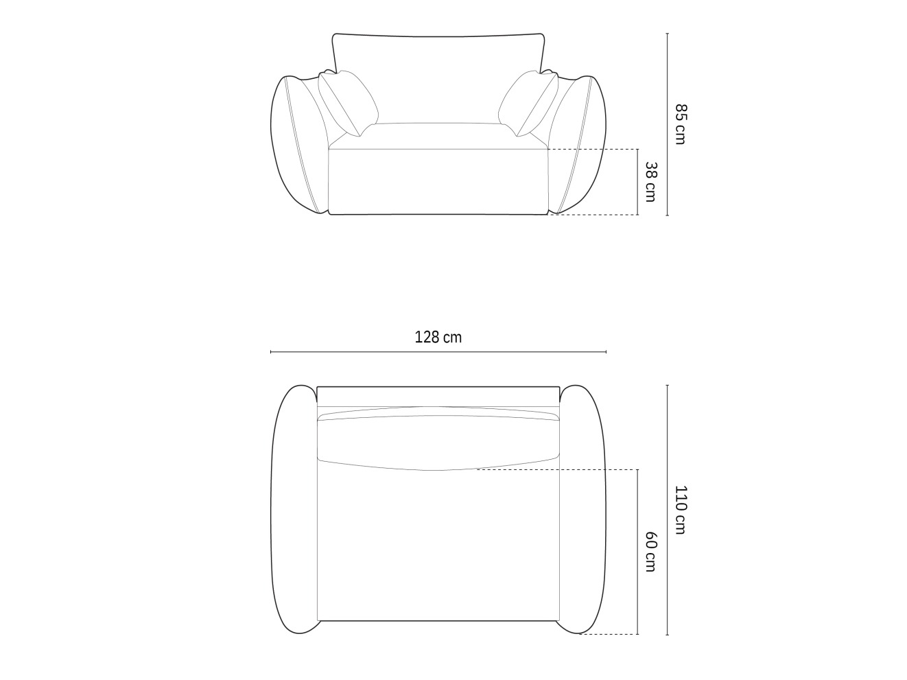 Krēsls Delflou 103 (Bluvel 40)