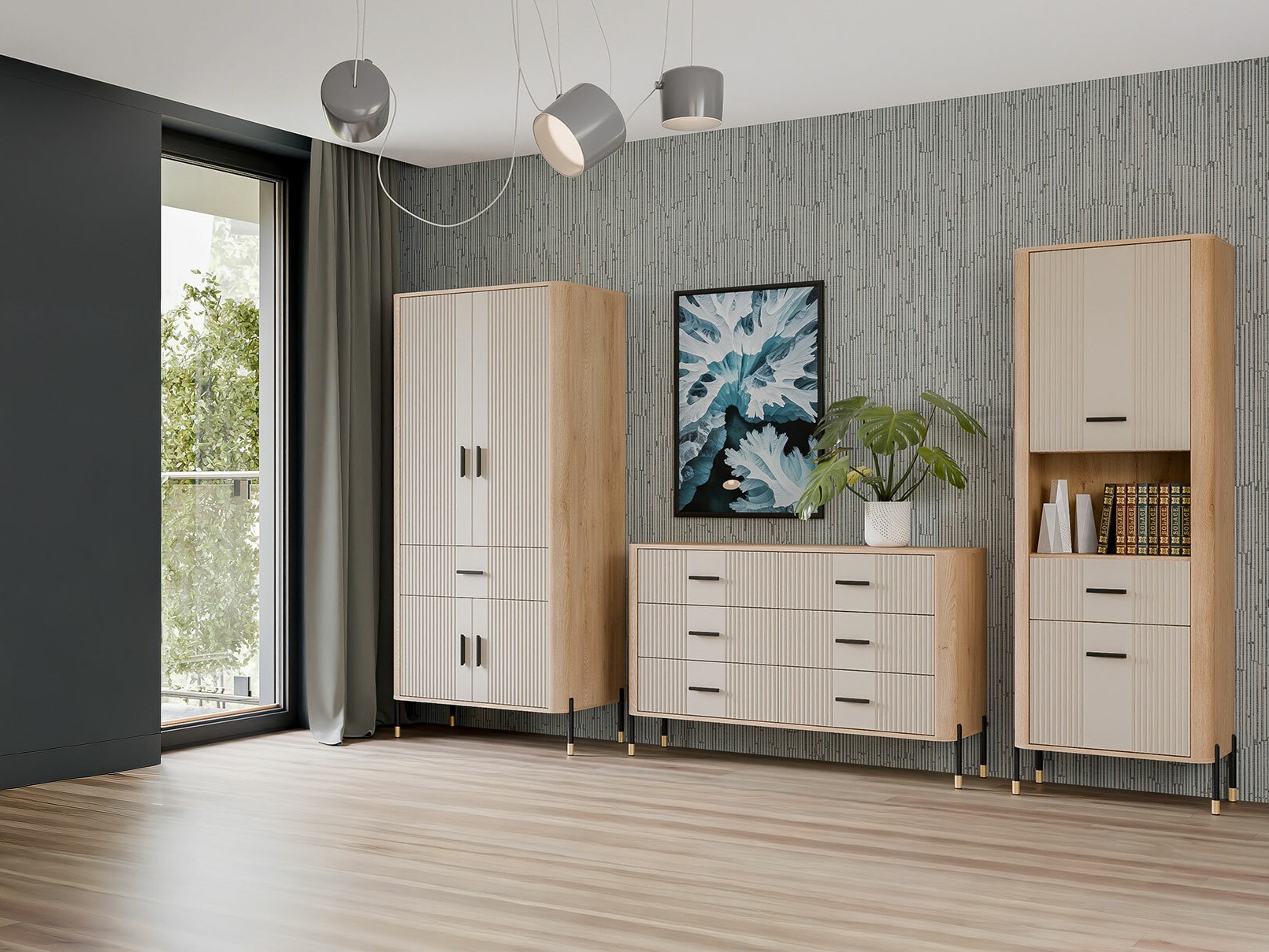 Набор для гостиной Flosora 149 (Кашемир)