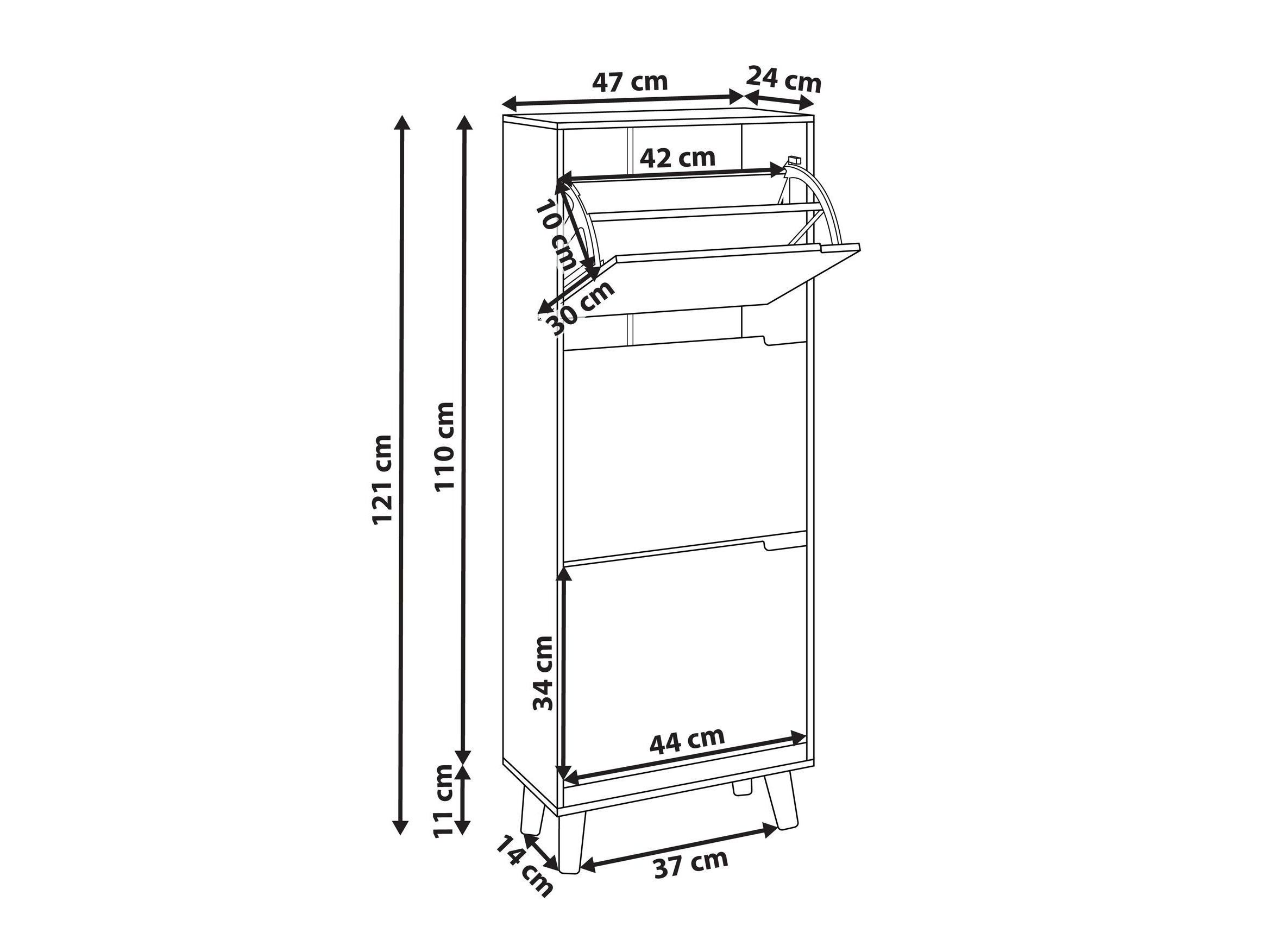 Тумба для обуви Berwyn 2811