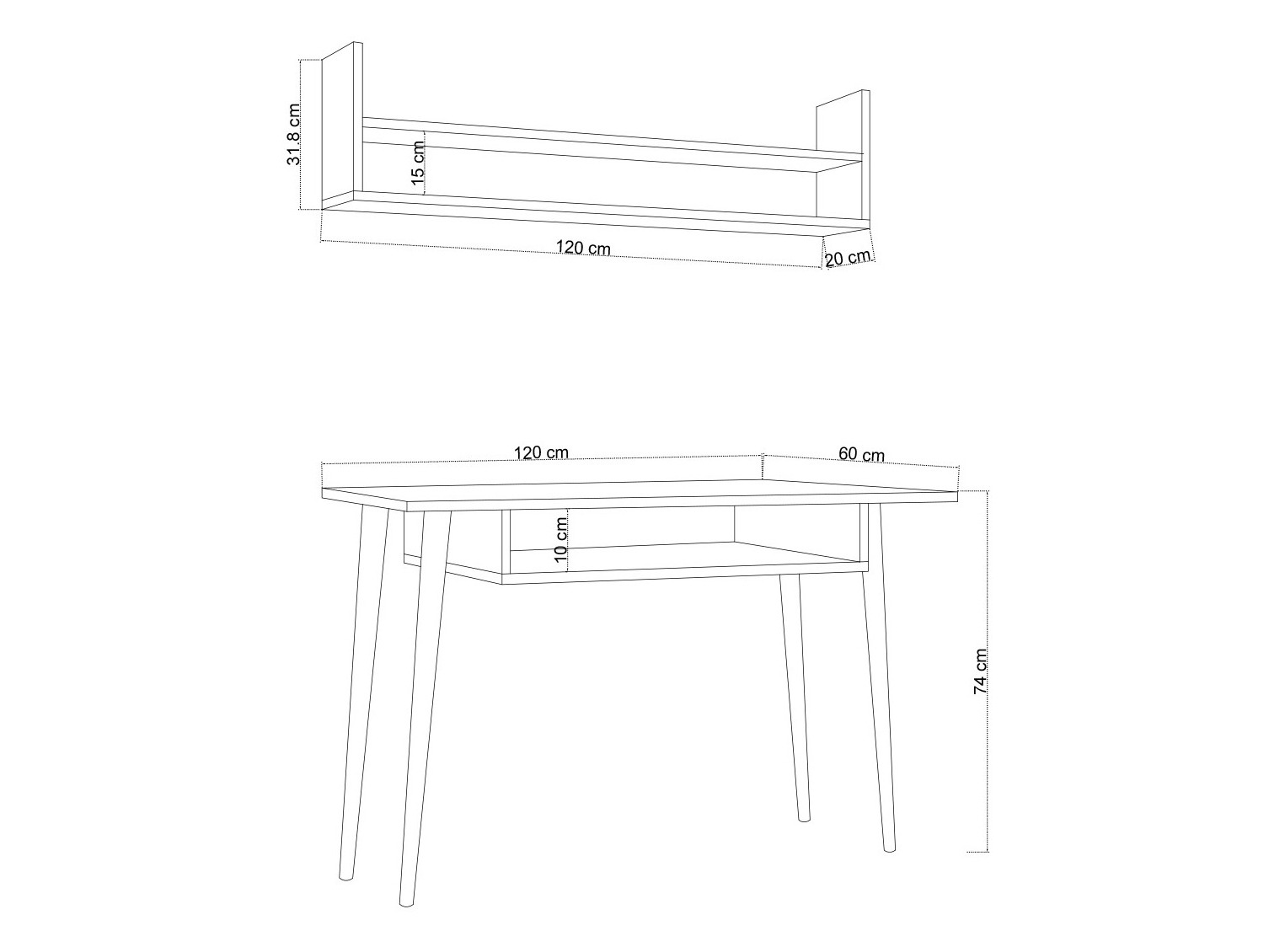 Письменный cтол Asheboro 181