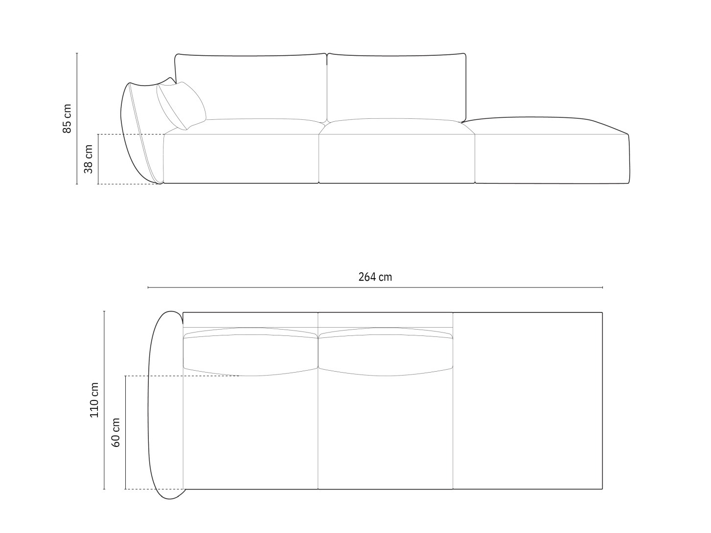 Диван Delflou 106 (Bluvel 28)