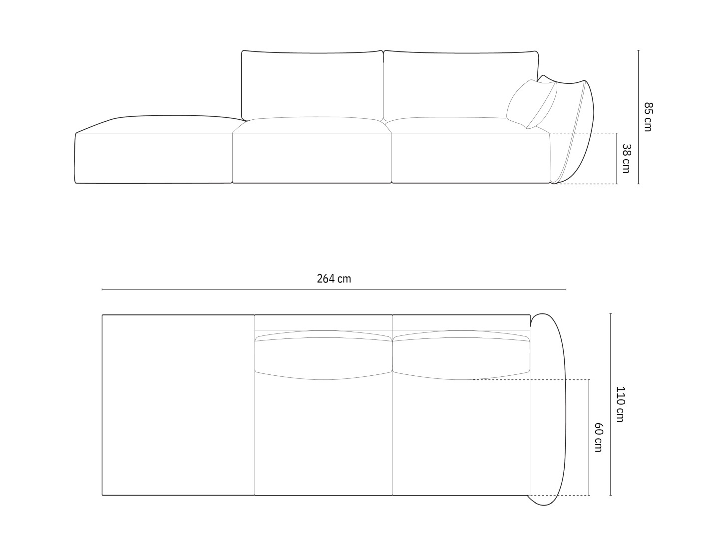 Диван Delflou 106 (Bluvel 68)