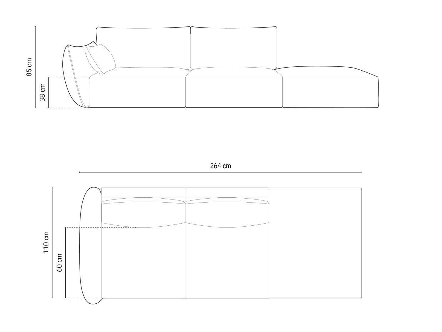 Диван Delflou 106 (Over The Horizon 03)