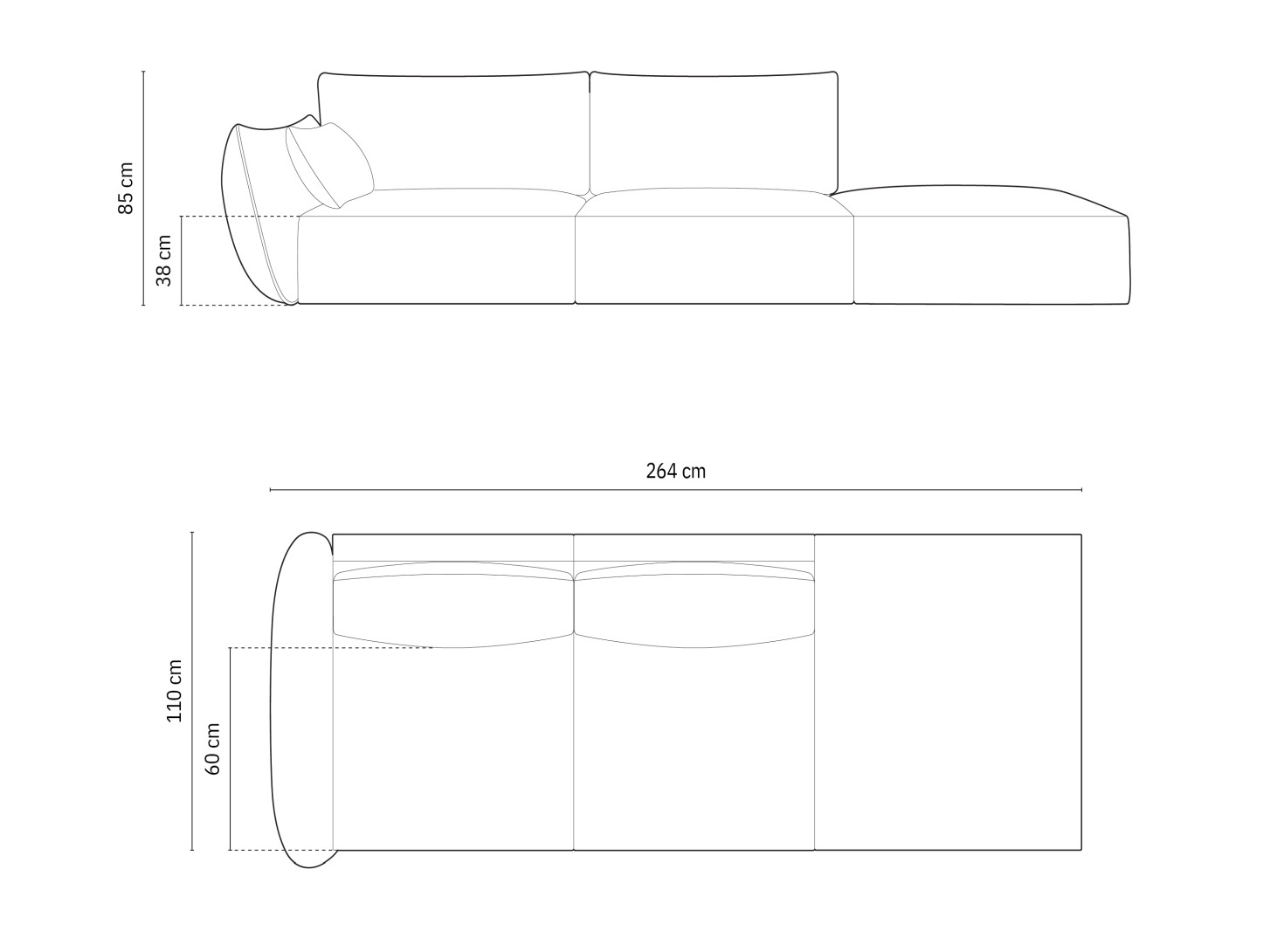 Dīvāns Delflou 106 (Over The Horizon 08)