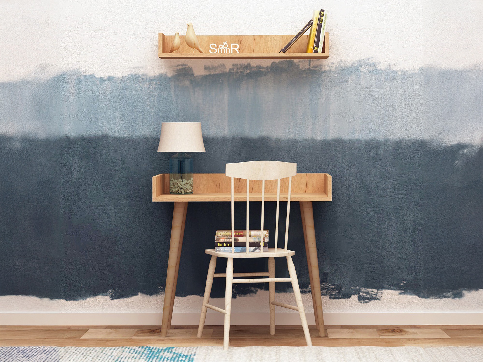 Mājas biroja komplekts Asheboro 182