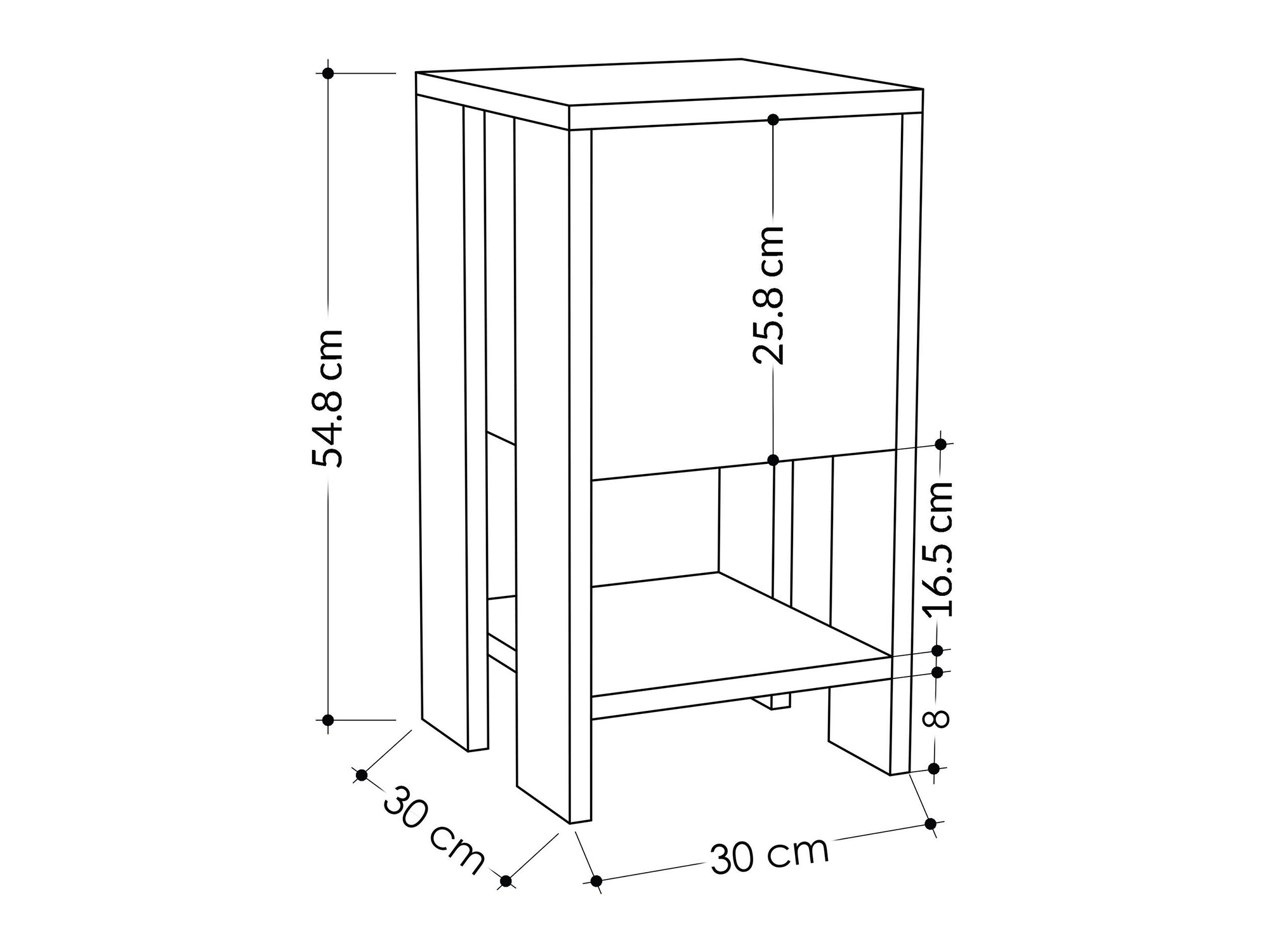 Naktsgaldiņš Kailua 398 (Ozols + Balts)