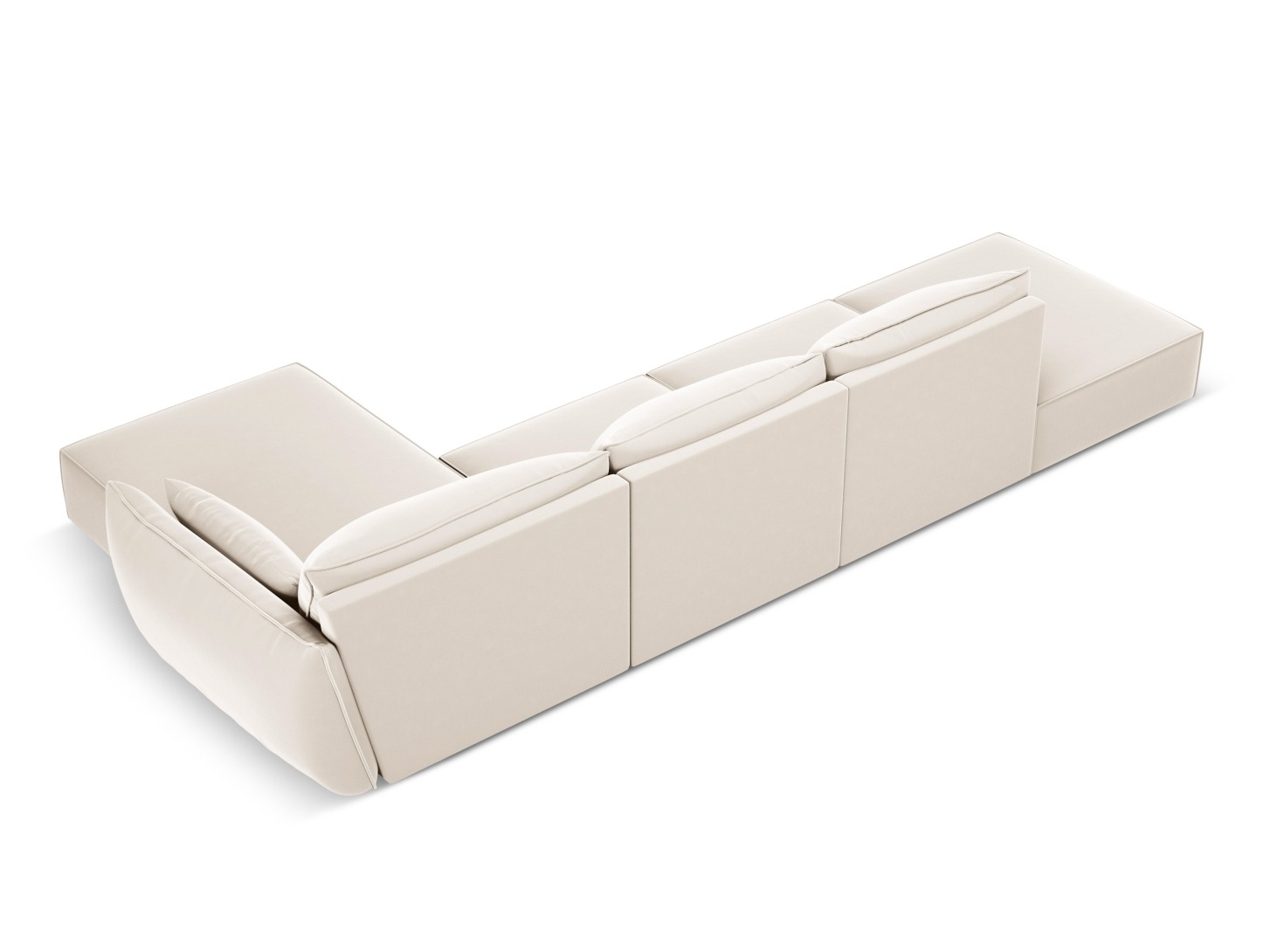 Stūra dīvāns Delflou 107 (Bluvel 22)