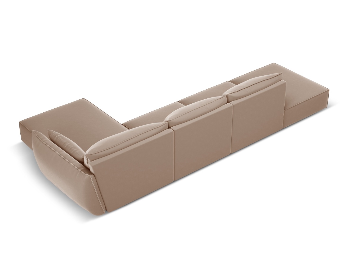 Stūra dīvāns Delflou 107 (Bluvel 28)