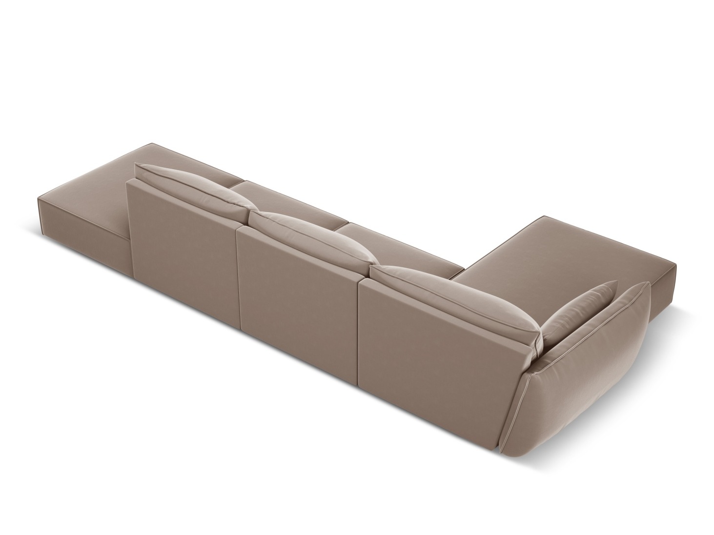 Stūra dīvāns Delflou 107 (Bluvel 40)