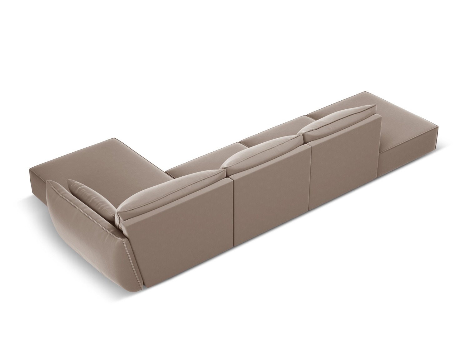 Stūra dīvāns Delflou 107 (Bluvel 40)