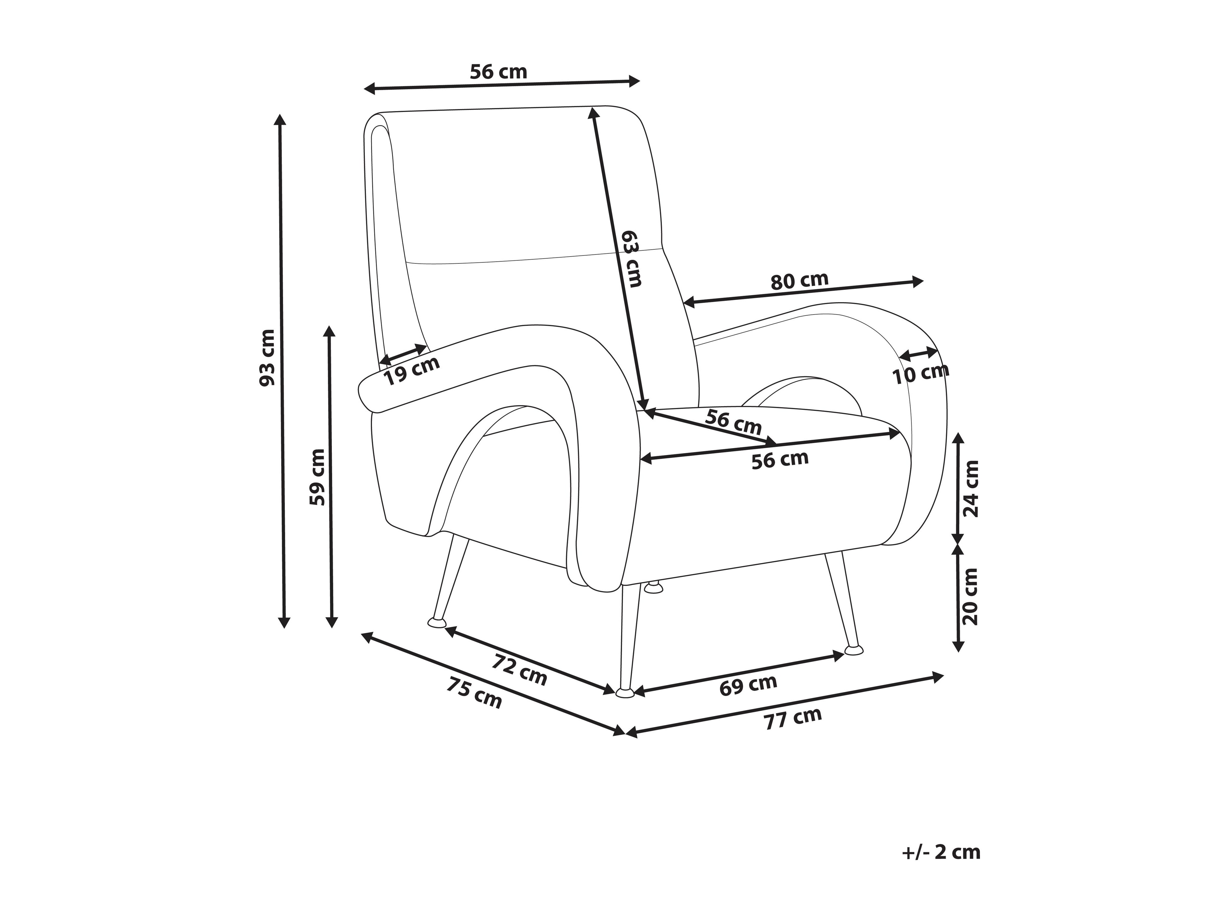 Krēsls Berwyn 1349 (Gaiša piparmētra)