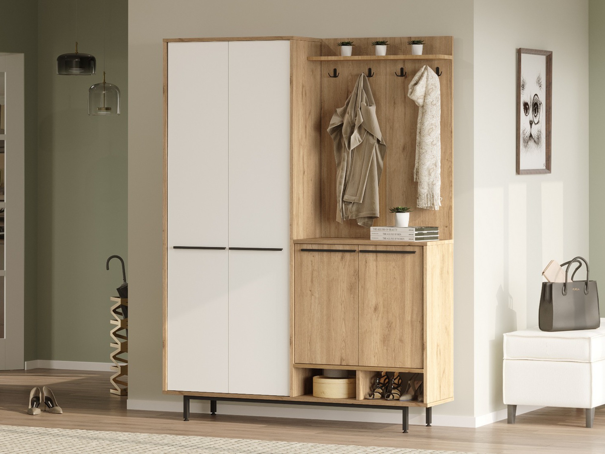 Priekšnama komplekts Asheboro 186