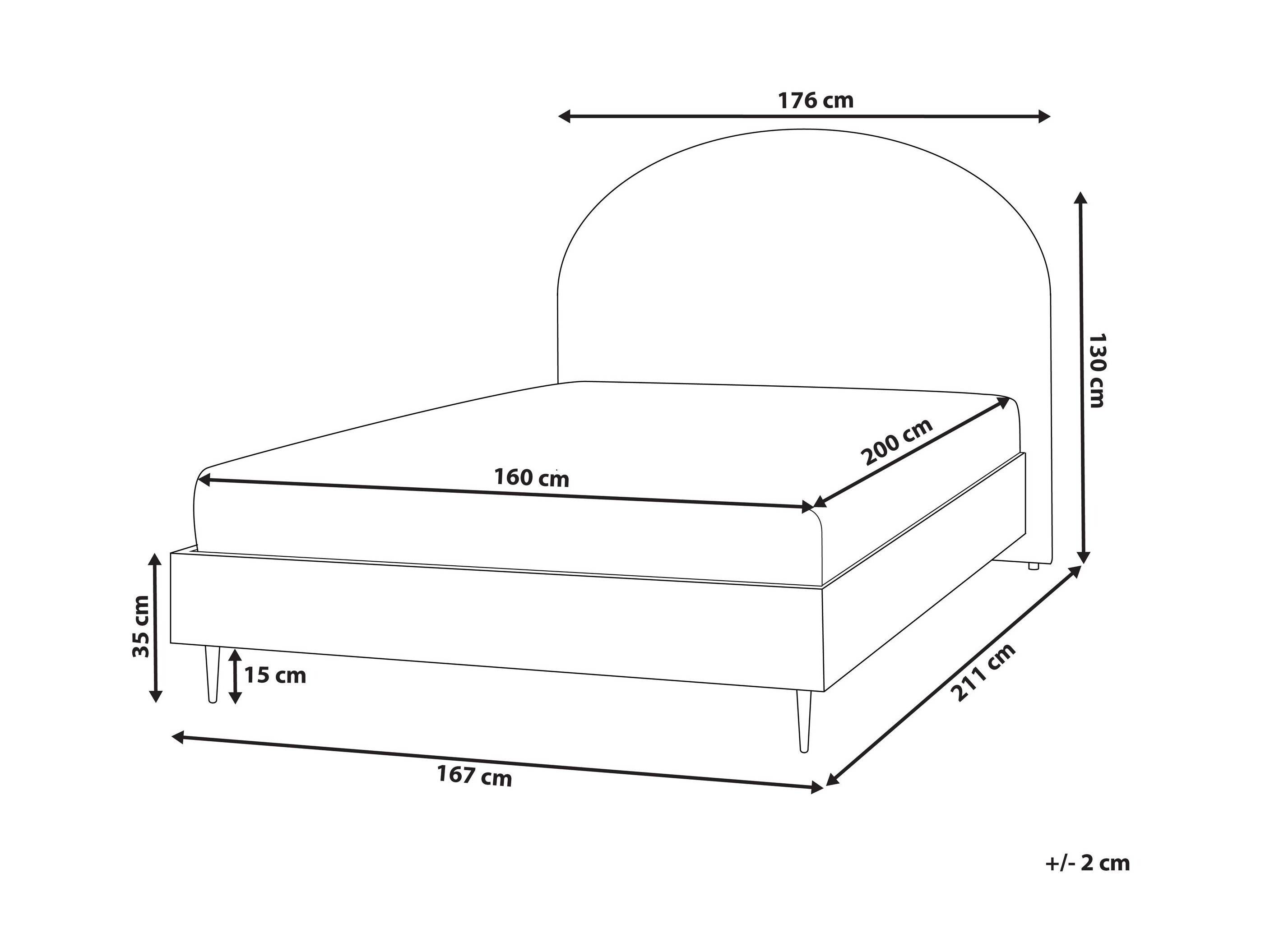 Кровать Berwyn 591 (Бежевый)