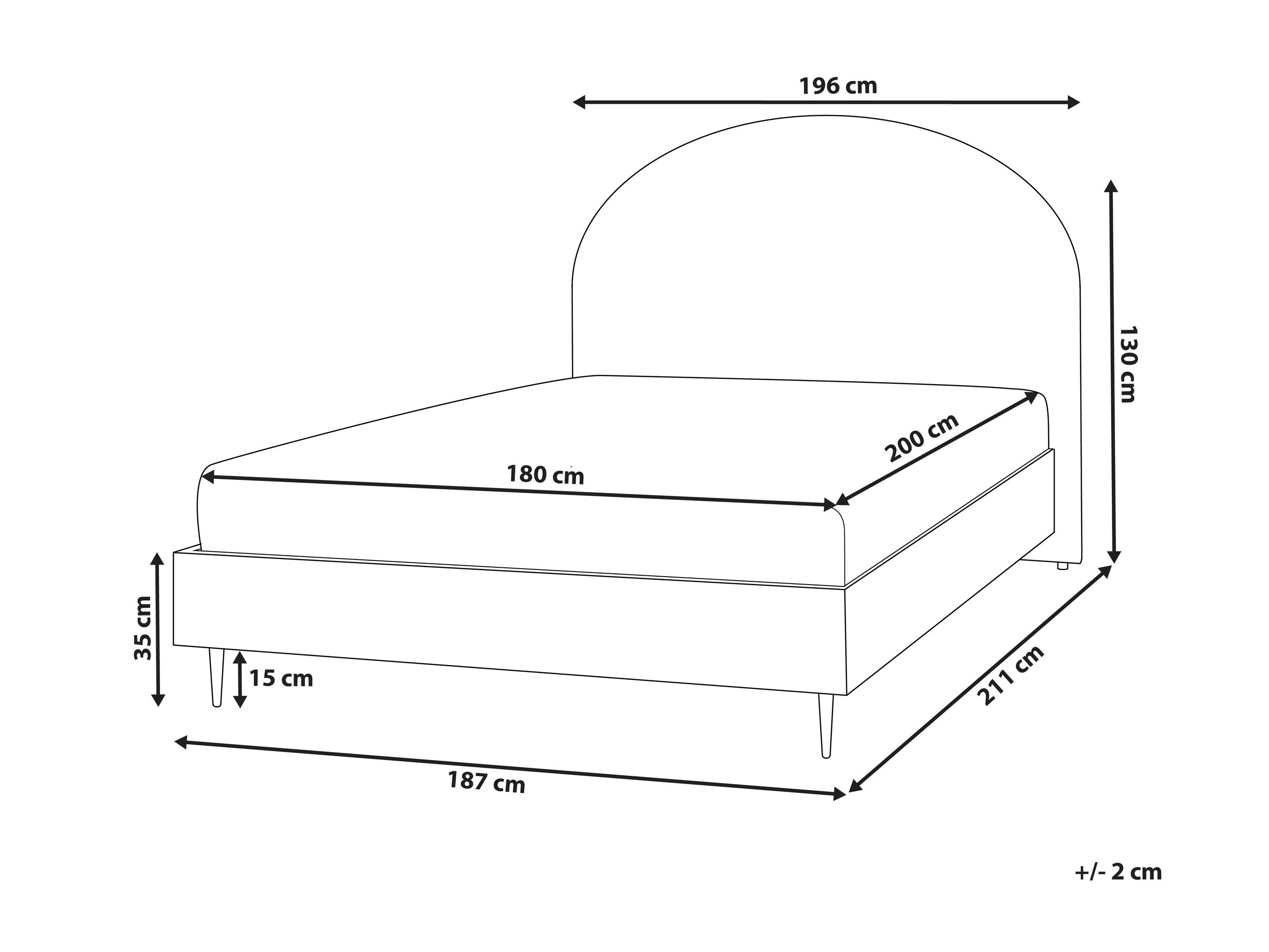 Кровать Berwyn 591 (Бежевый)