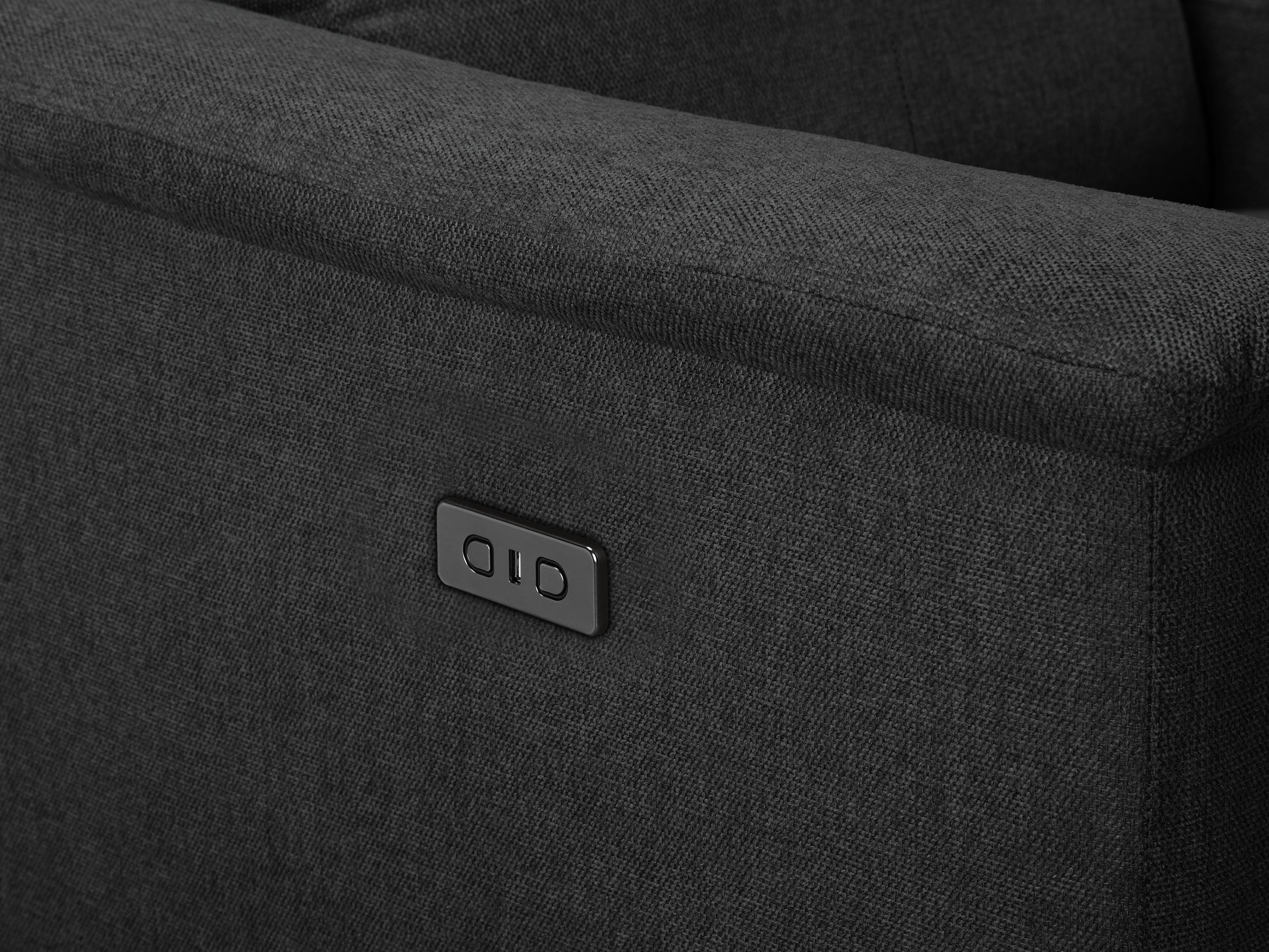 Раскладной диван Denton 1468 (Тёмно-серый)