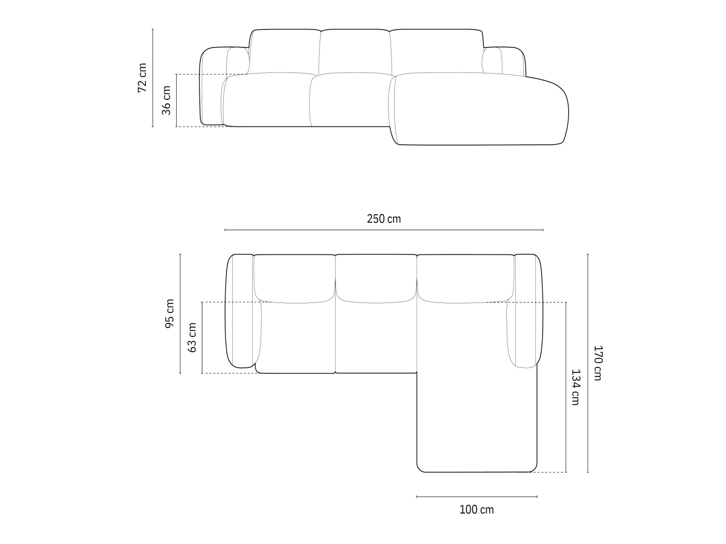 Stūra dīvāns Romtoru 103 (Haga 19)
