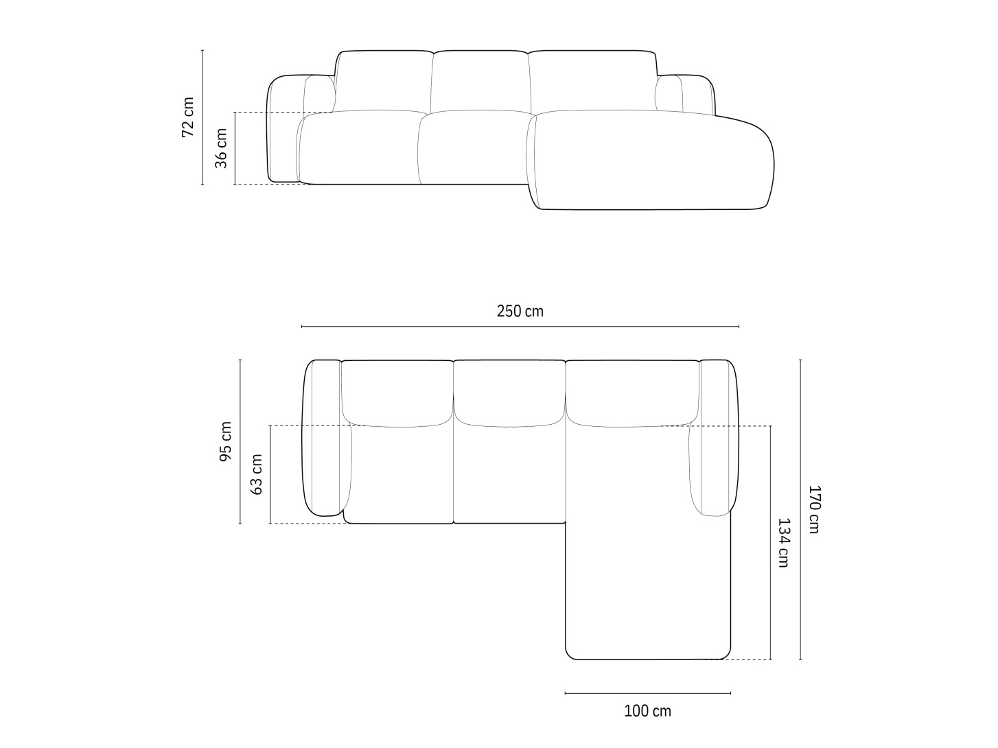 Stūra dīvāns Romtoru 103 (Haga 23)