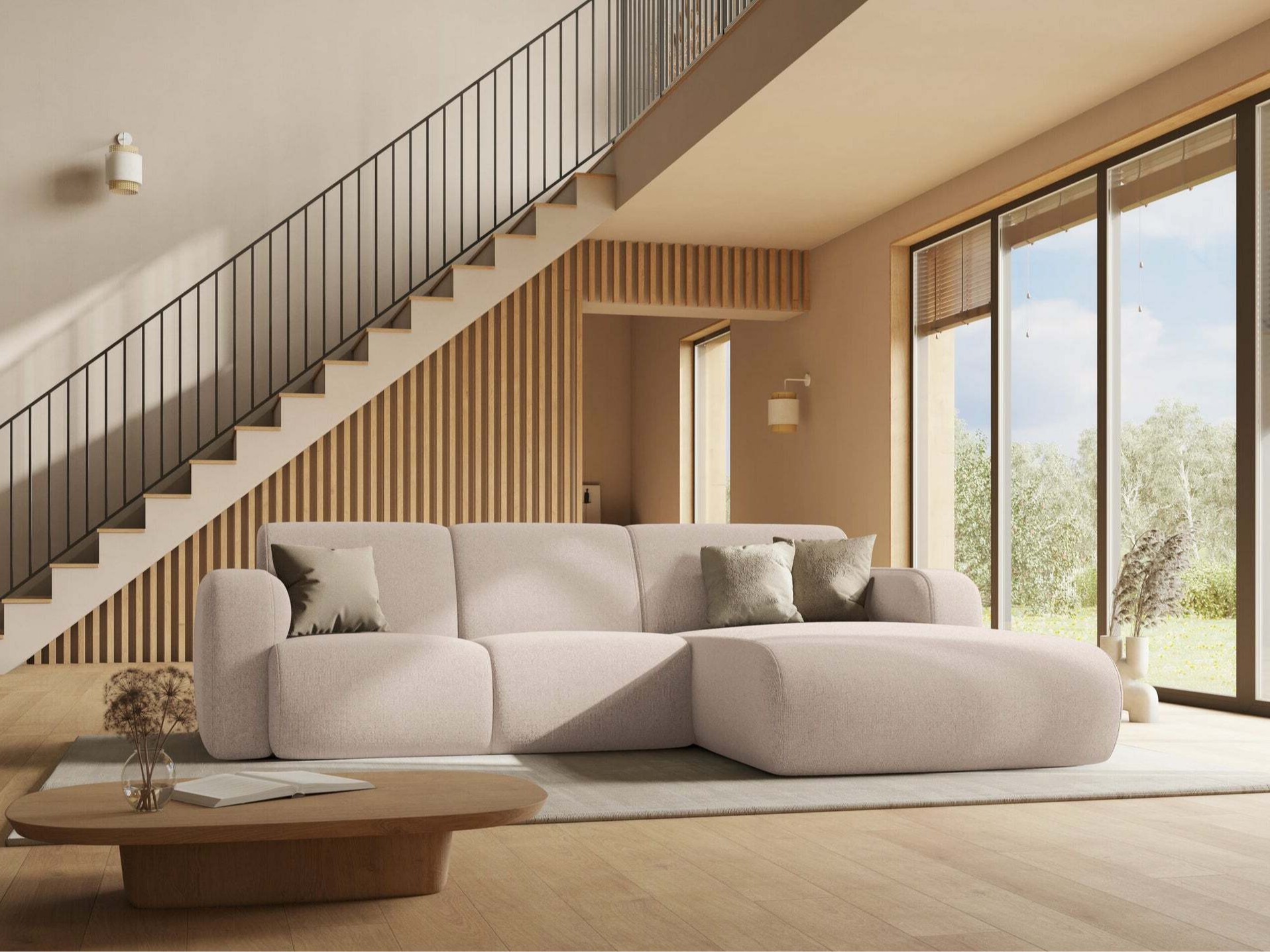 Stūra dīvāns Romtoru 103 (Haga 30)